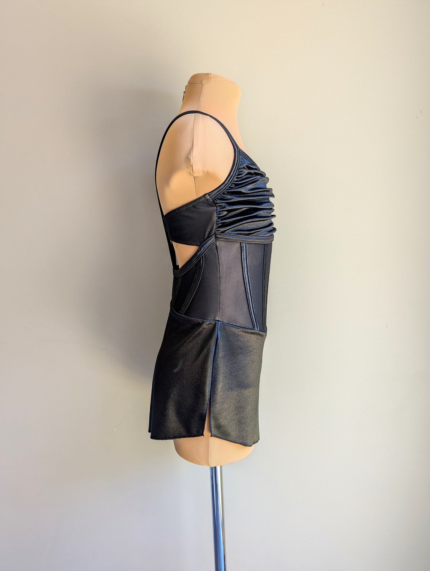 Angelina Base - Black Satin 