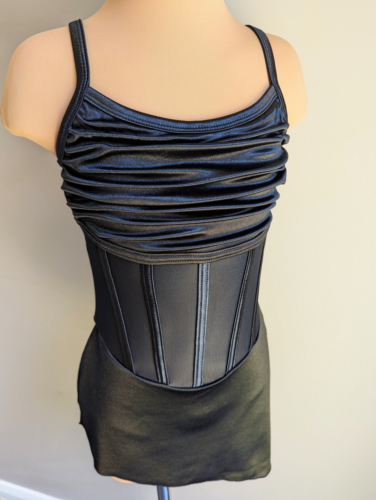 Angelina Base - Black Satin 