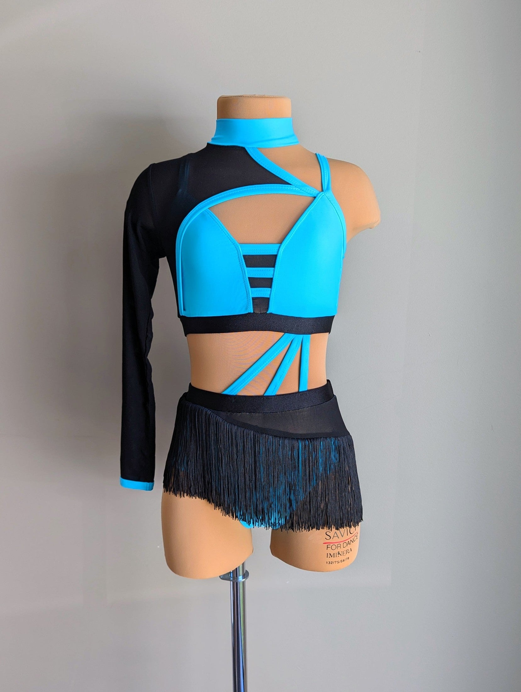 Bubblegum Splash Set - Black & Aqua 