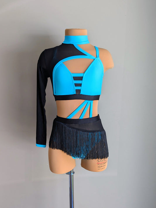 Bubblegum Splash Set - Black & Aqua 