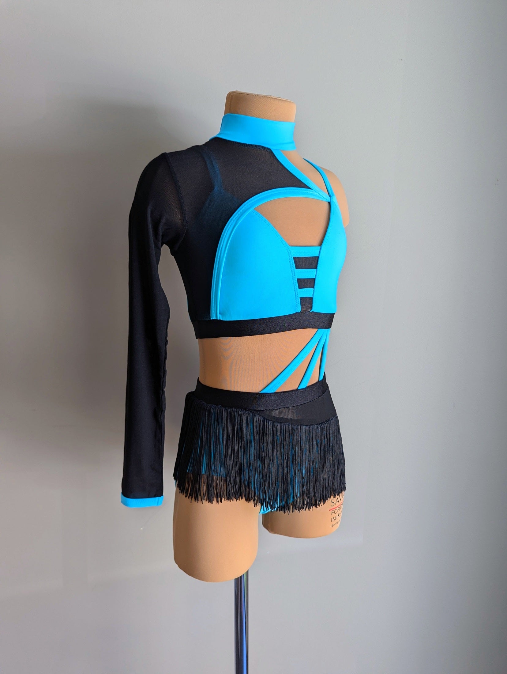 Bubblegum Splash Set - Black & Aqua 