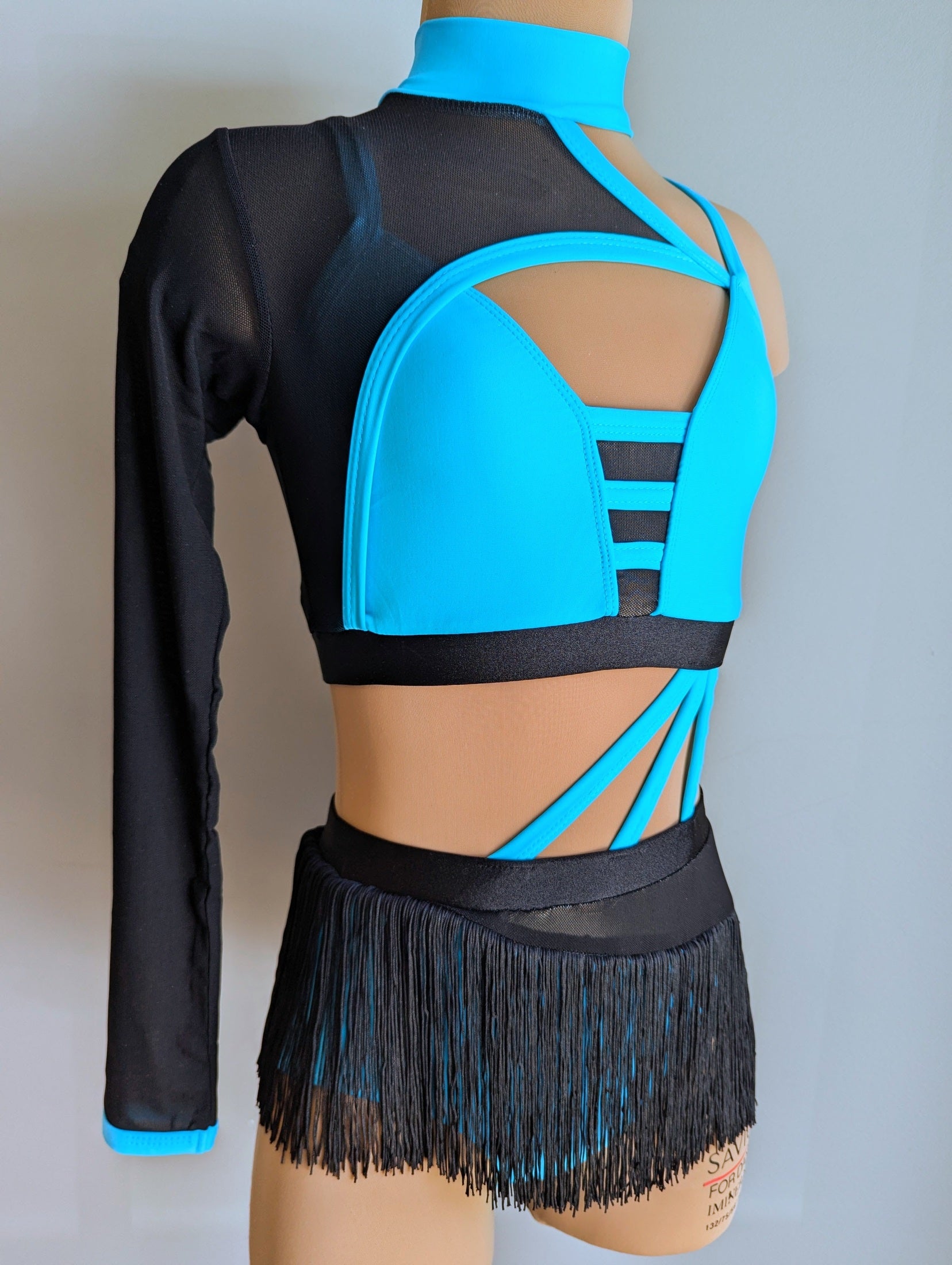 Bubblegum Splash Set - Black & Aqua 