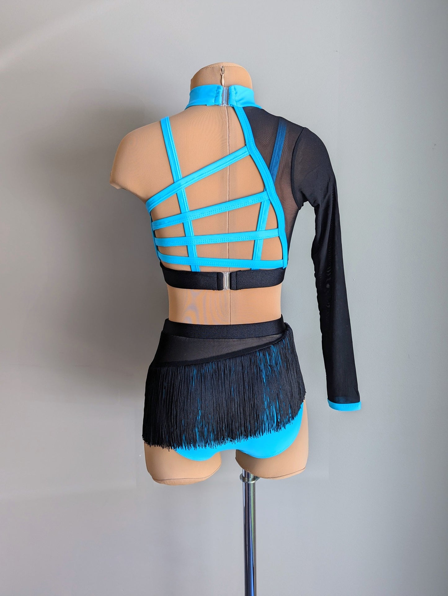 Bubblegum Splash Set - Black & Aqua 