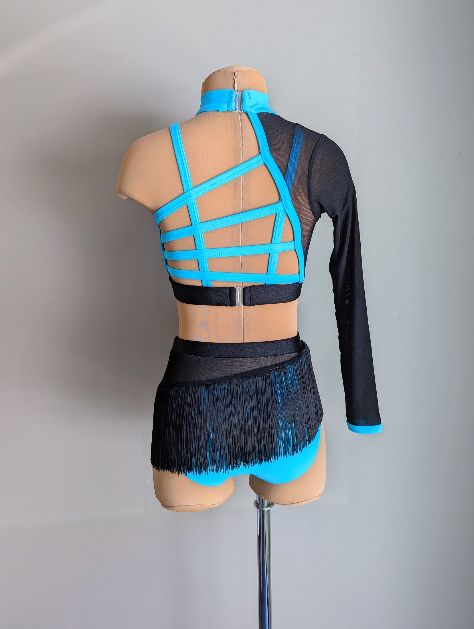 Bubblegum Splash Set - Black & Aqua 