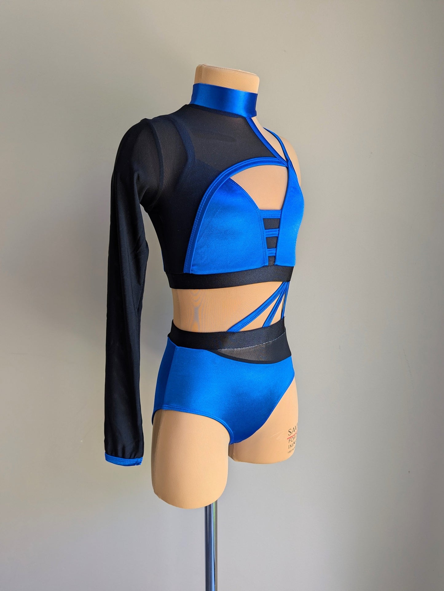 Bubblegum Burst Set - Black & Royal Blue 