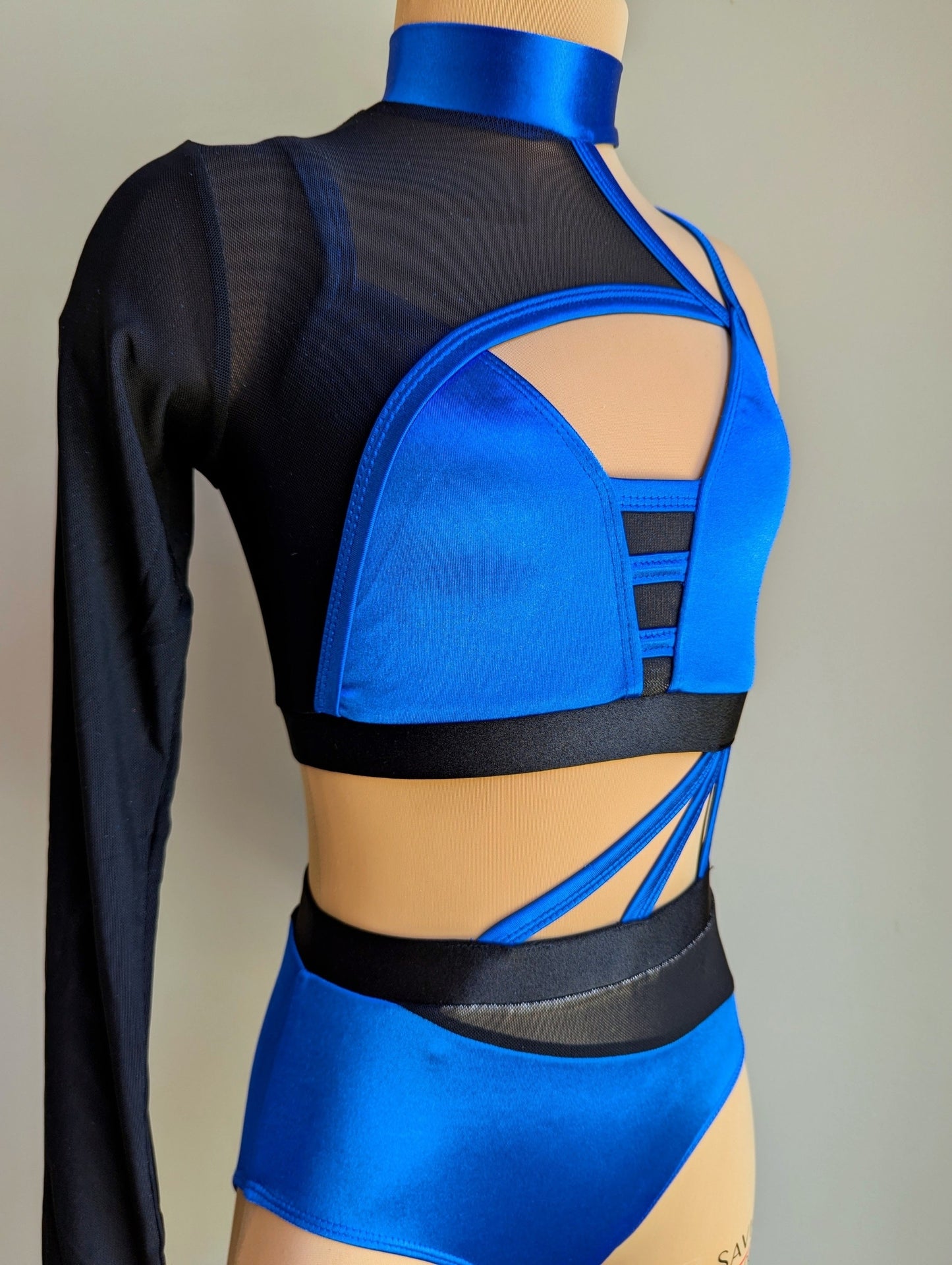 Bubblegum Burst Set - Black & Royal Blue 