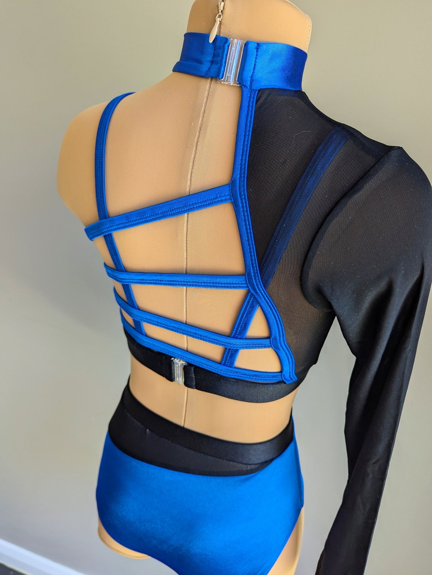 Bubblegum Burst Set - Black & Royal Blue 