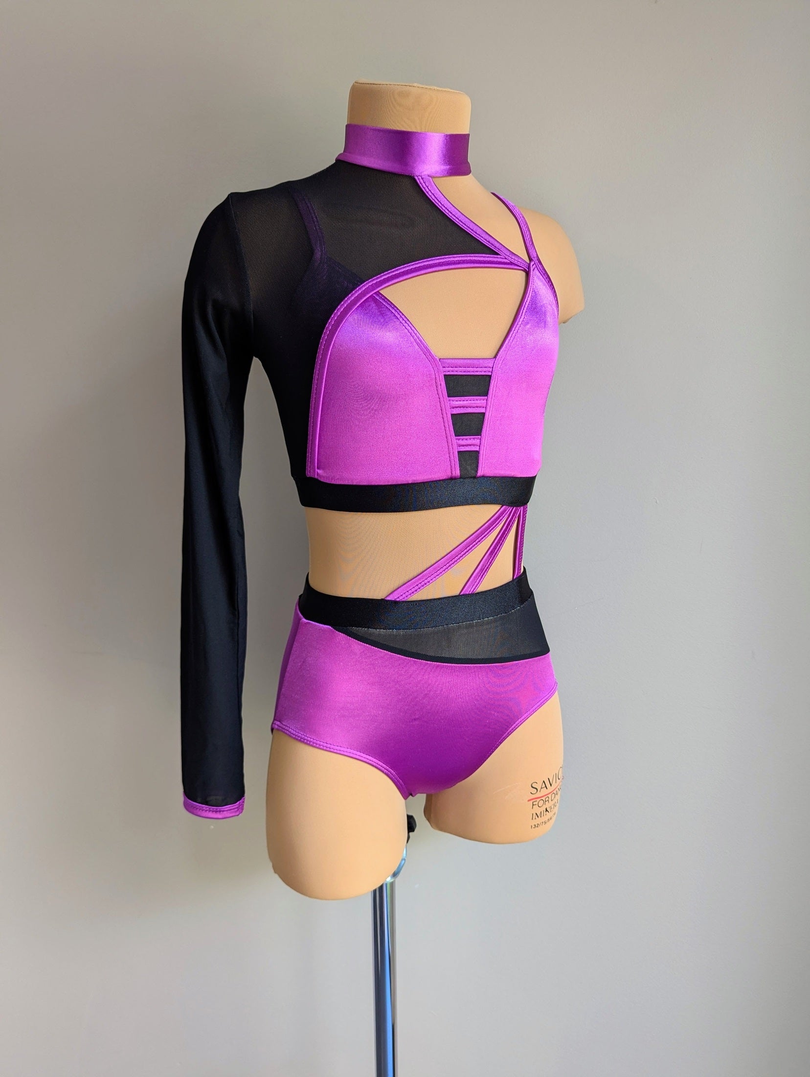 Bubblegum Burst Set - Black & Purple 