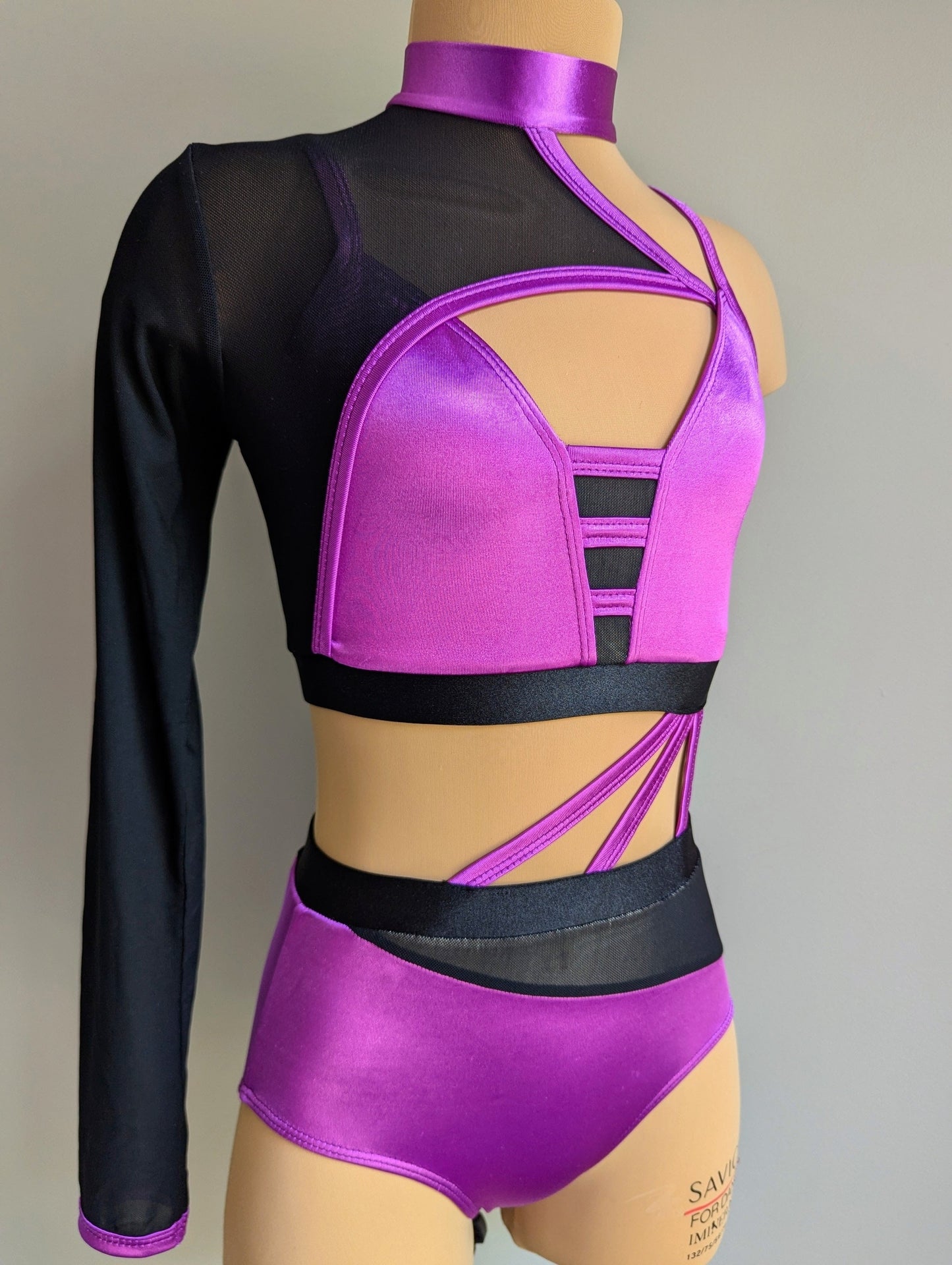 Bubblegum Burst Set - Black & Purple 