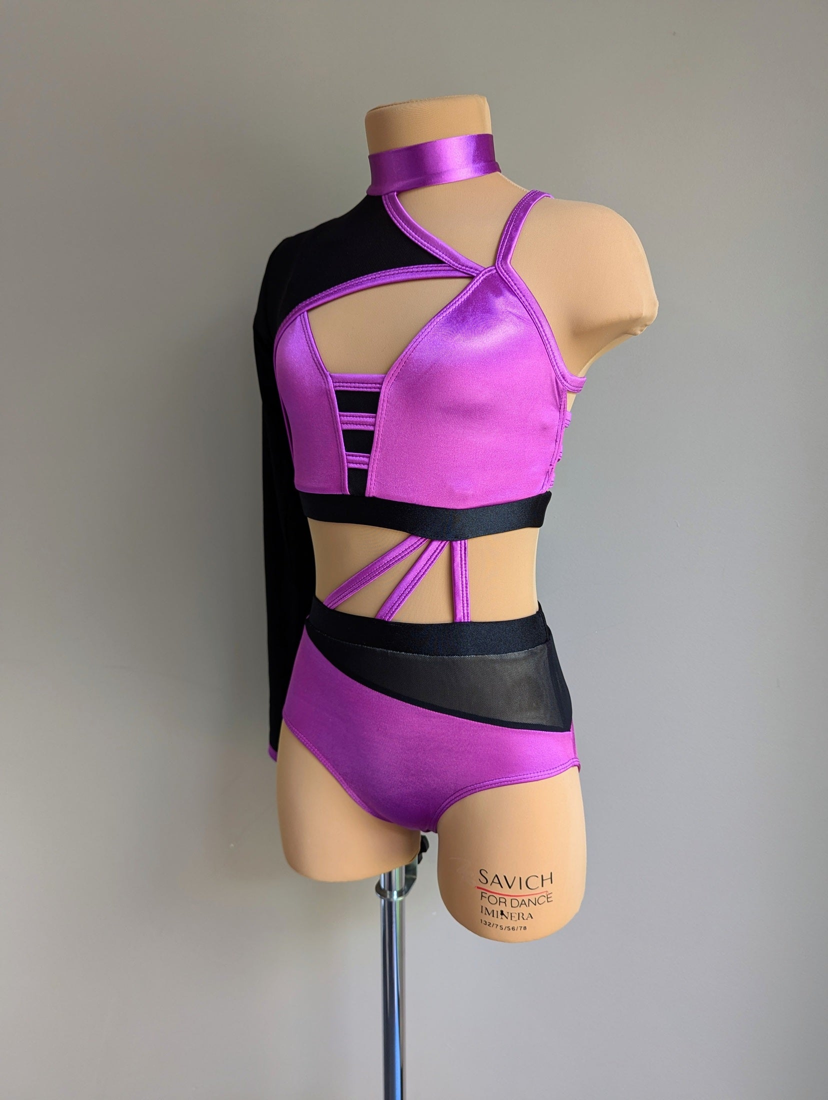 Bubblegum Burst Set - Black & Purple 