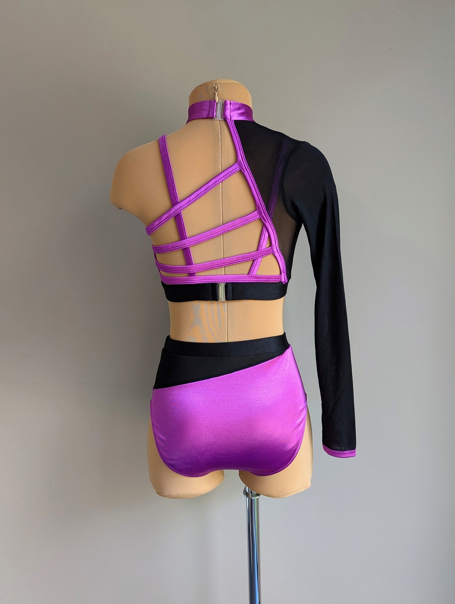 Bubblegum Burst Set - Black & Purple 