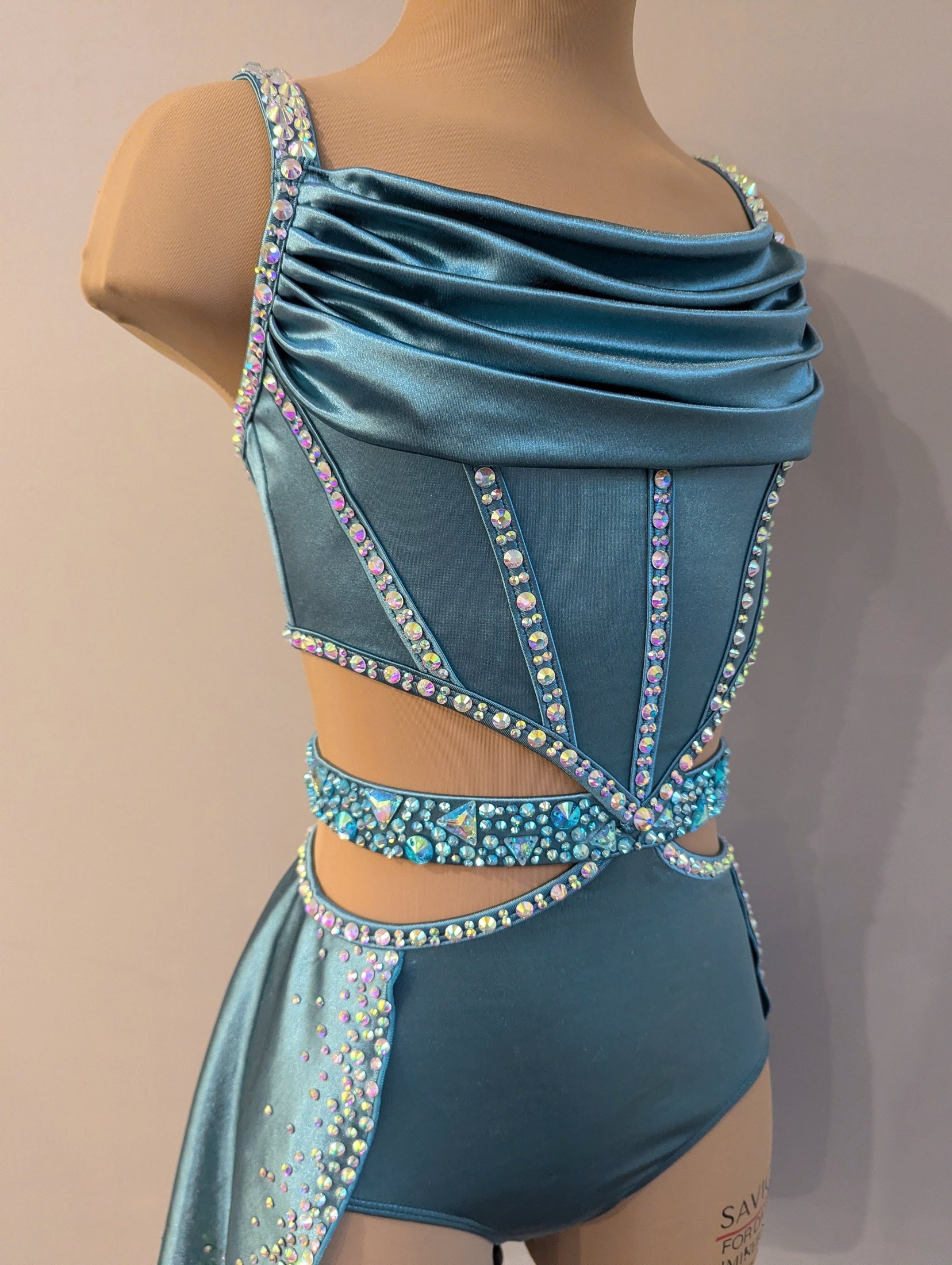 Turquoise Whisper - Barely There Dazzling by DMDC 