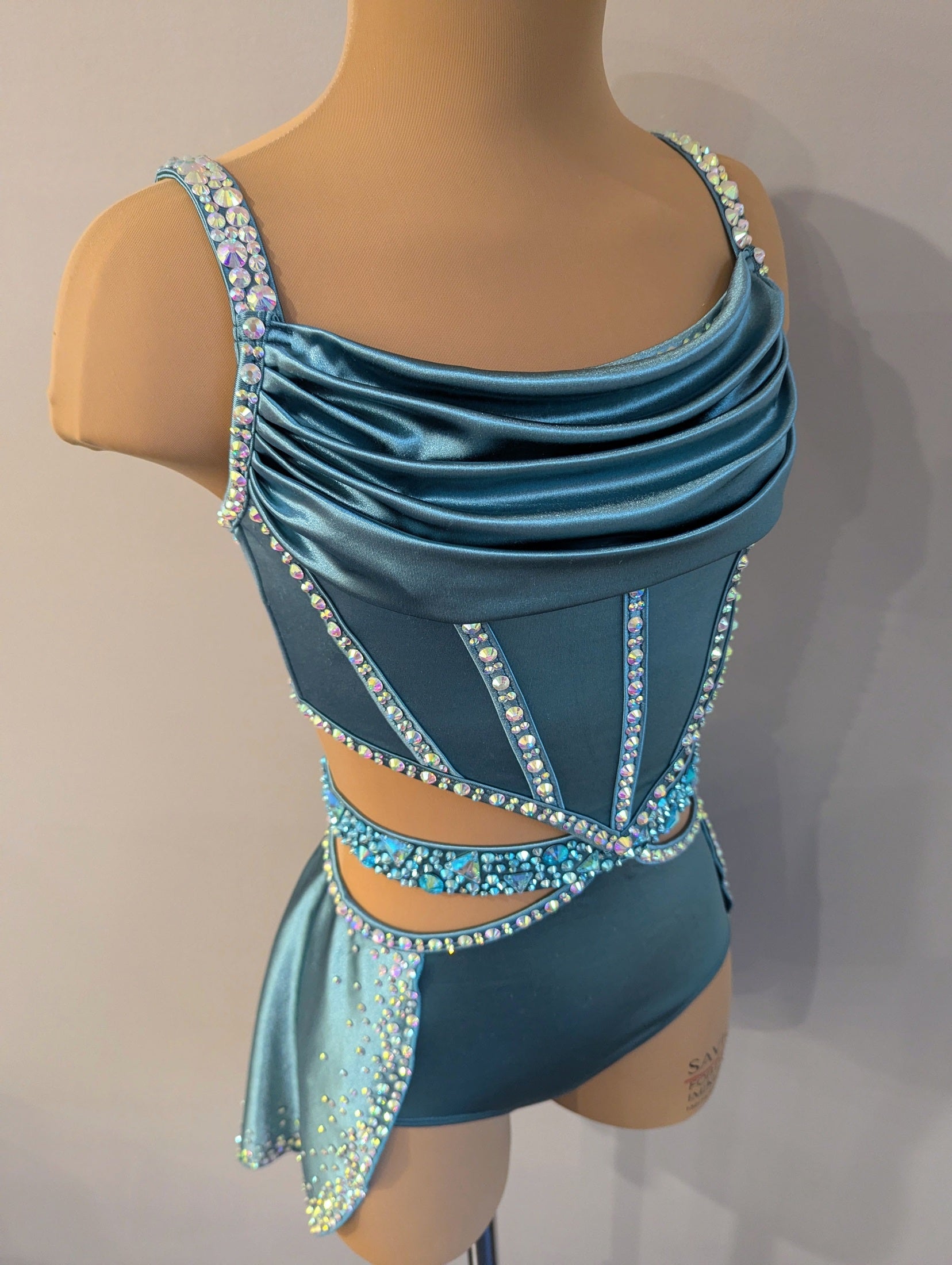 Turquoise Whisper - Barely There Dazzling by DMDC 