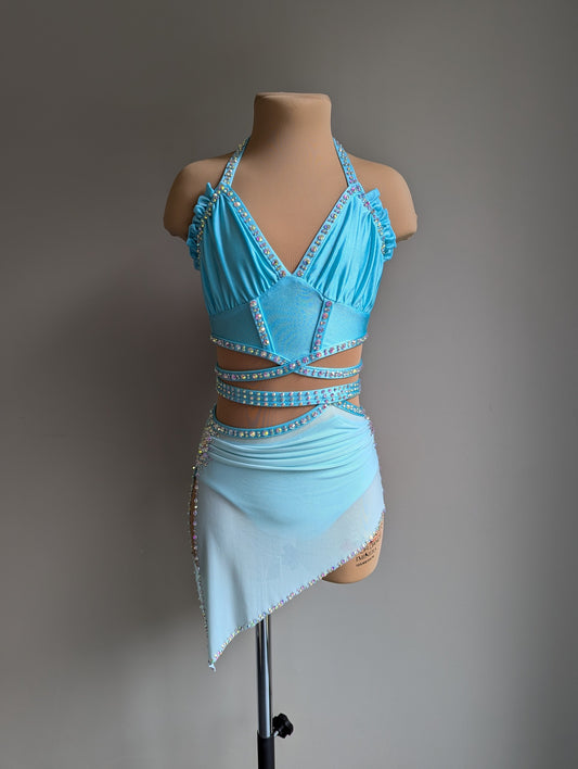 River Blue Feels Like Poetry Set - Barely There Dazzling by DMDC 