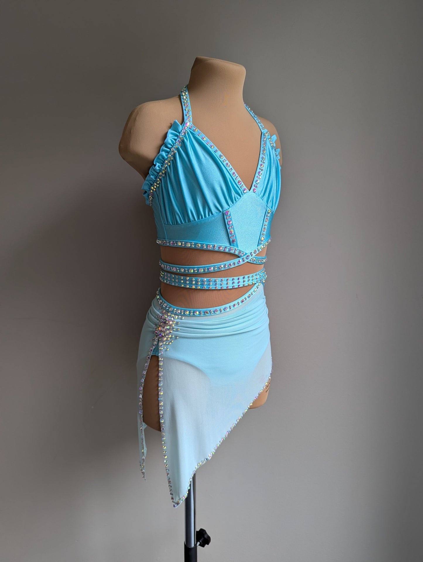 River Blue Feels Like Poetry Set - Barely There Dazzling by DMDC 