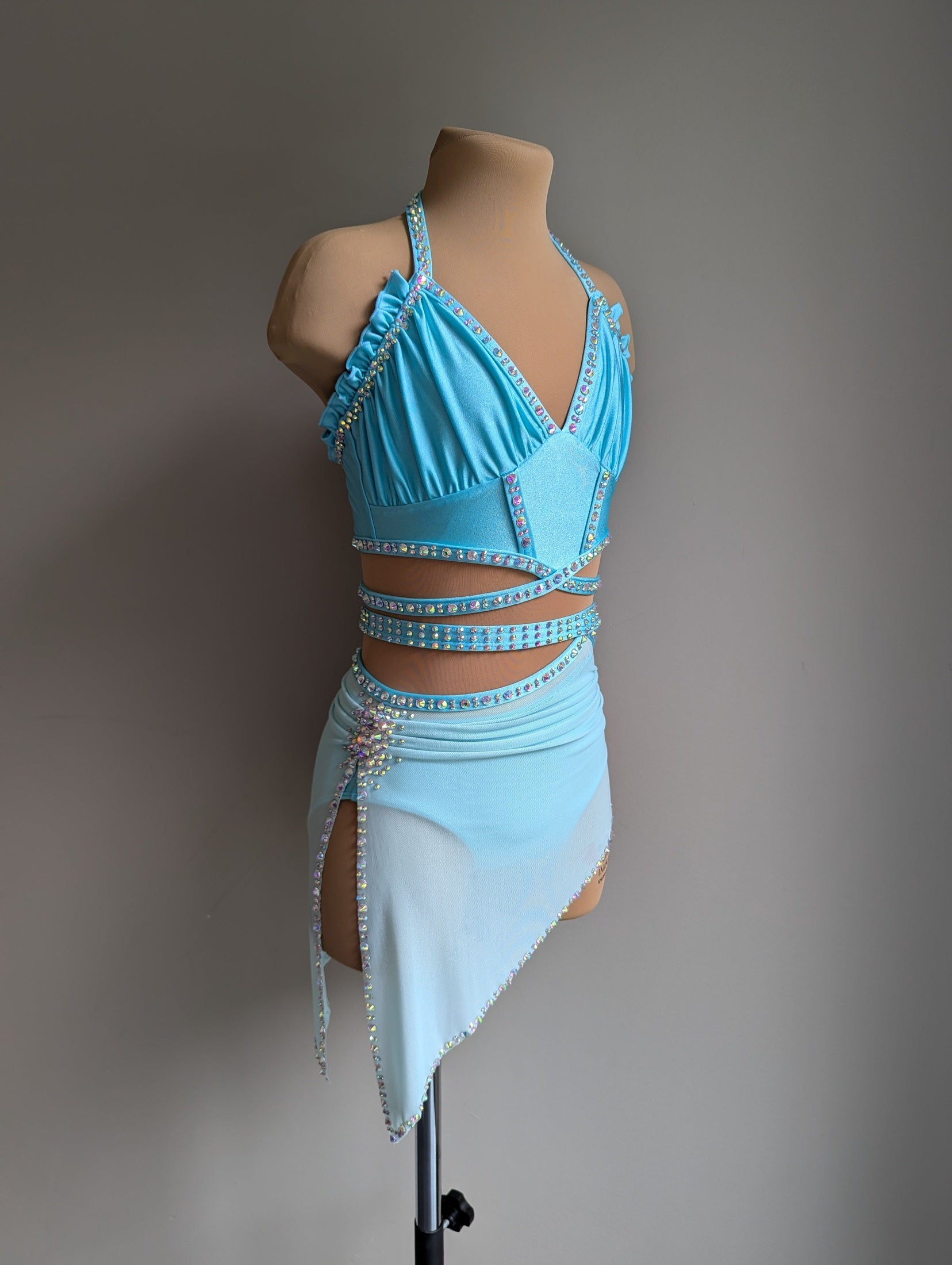 River Blue Feels Like Poetry Set - Barely There Dazzling by DMDC 