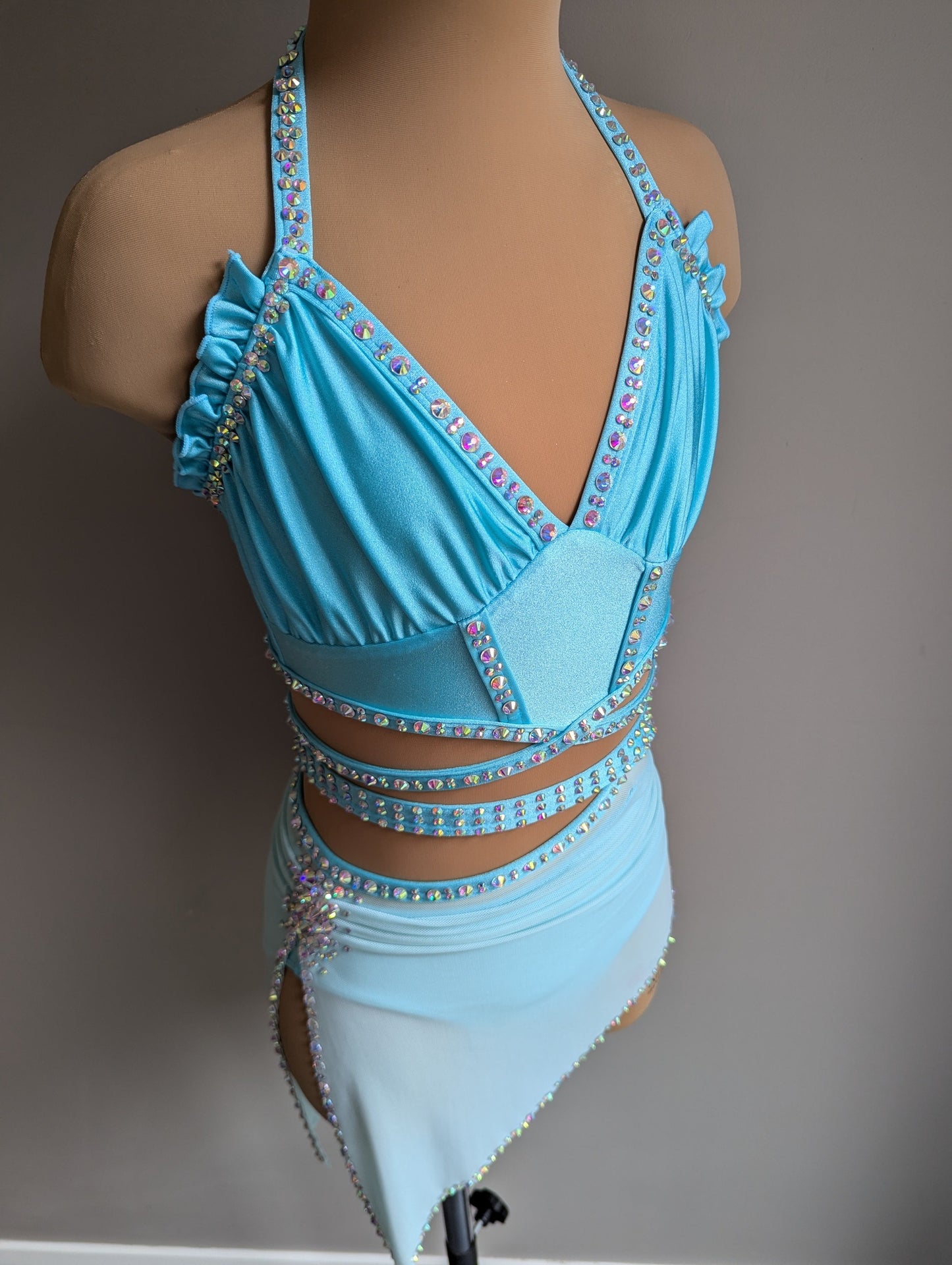 River Blue Feels Like Poetry Set - Barely There Dazzling by DMDC 