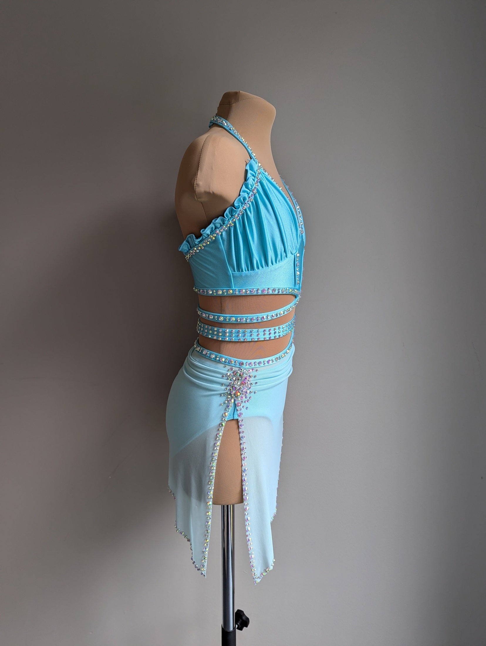 River Blue Feels Like Poetry Set - Barely There Dazzling by DMDC 