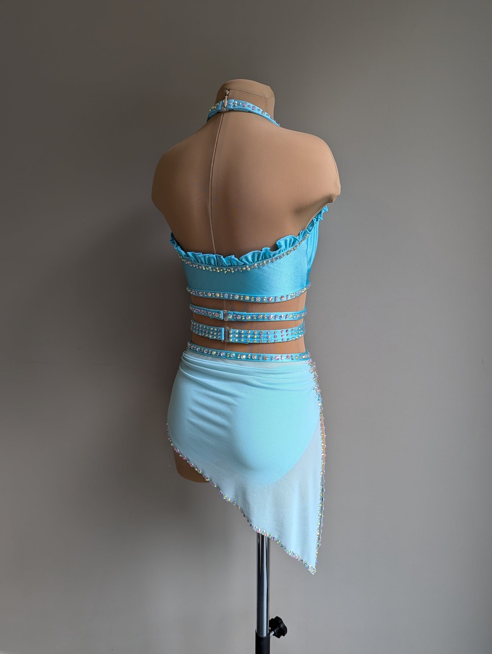 River Blue Feels Like Poetry Set - Barely There Dazzling by DMDC 