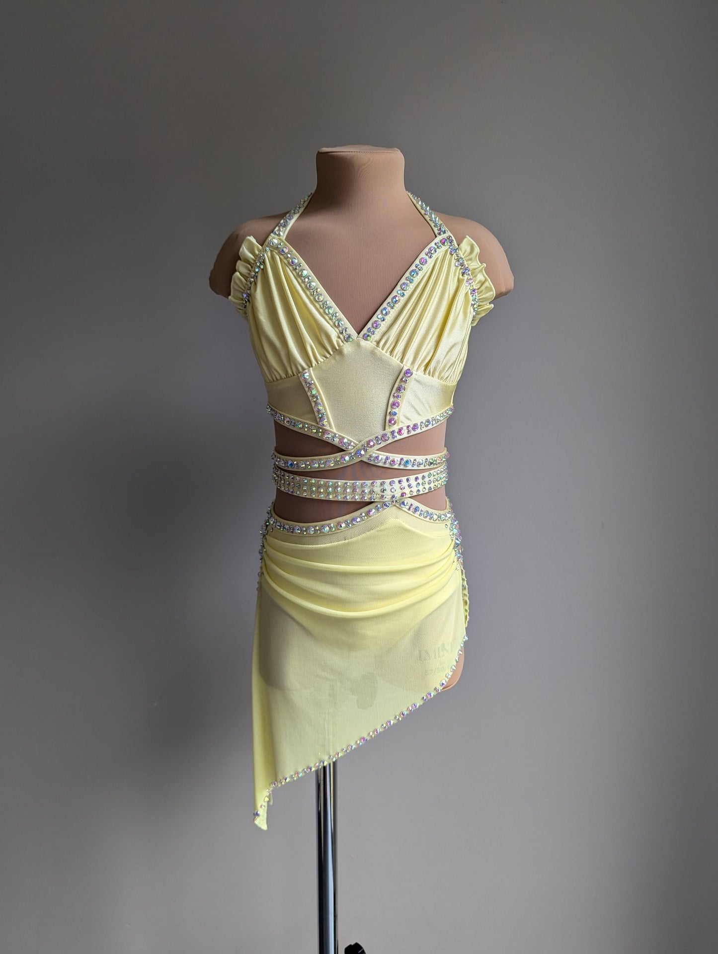 Pastel Yellow Feels Like Poetry Set - Barely There Dazzling by DMDC 