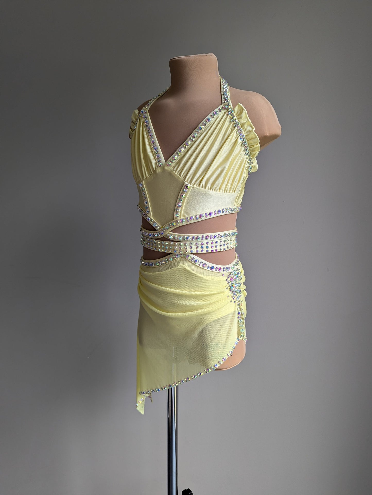 Pastel Yellow Feels Like Poetry Set - Barely There Dazzling by DMDC 