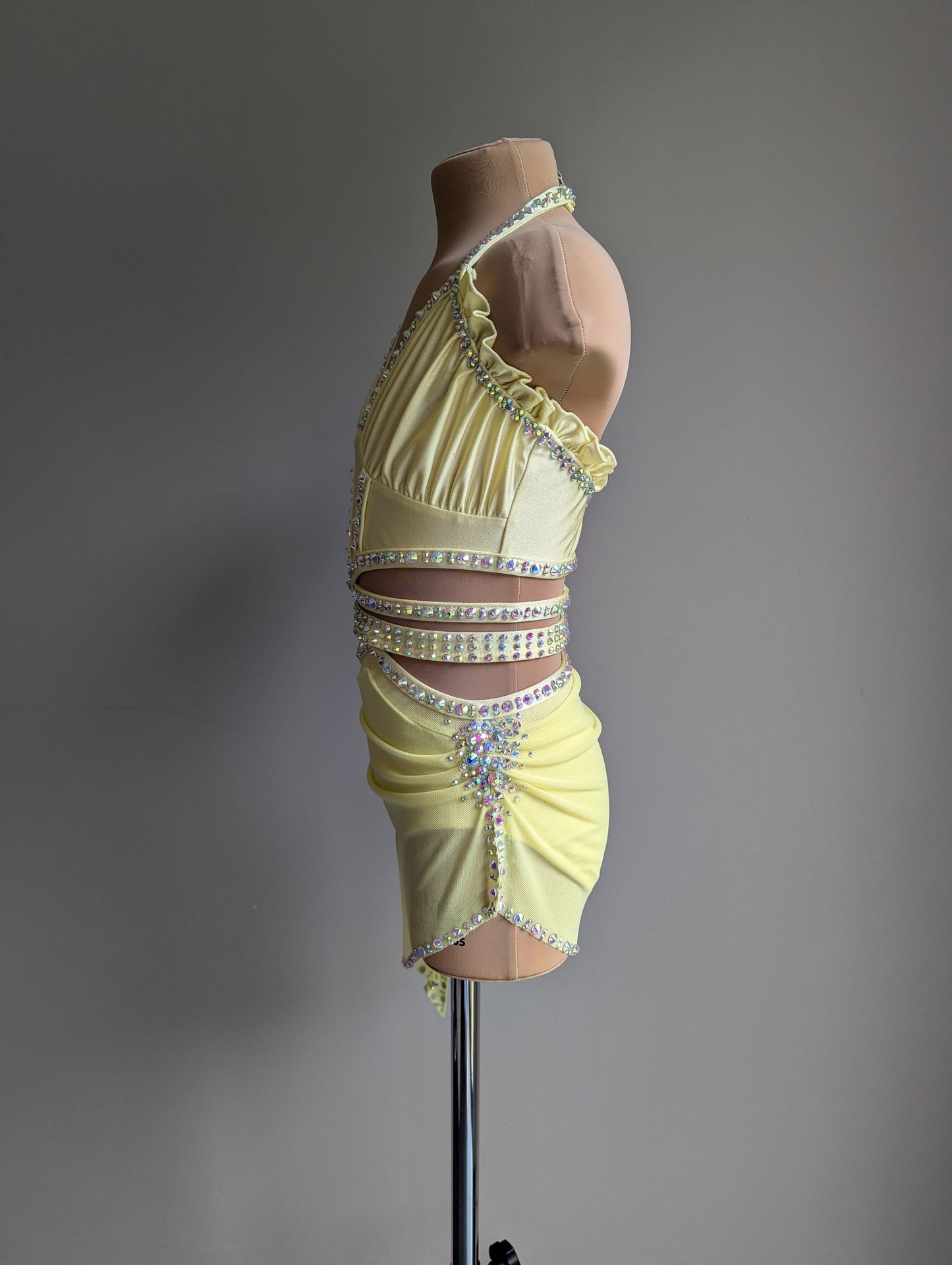 Pastel Yellow Feels Like Poetry Set - Barely There Dazzling by DMDC 