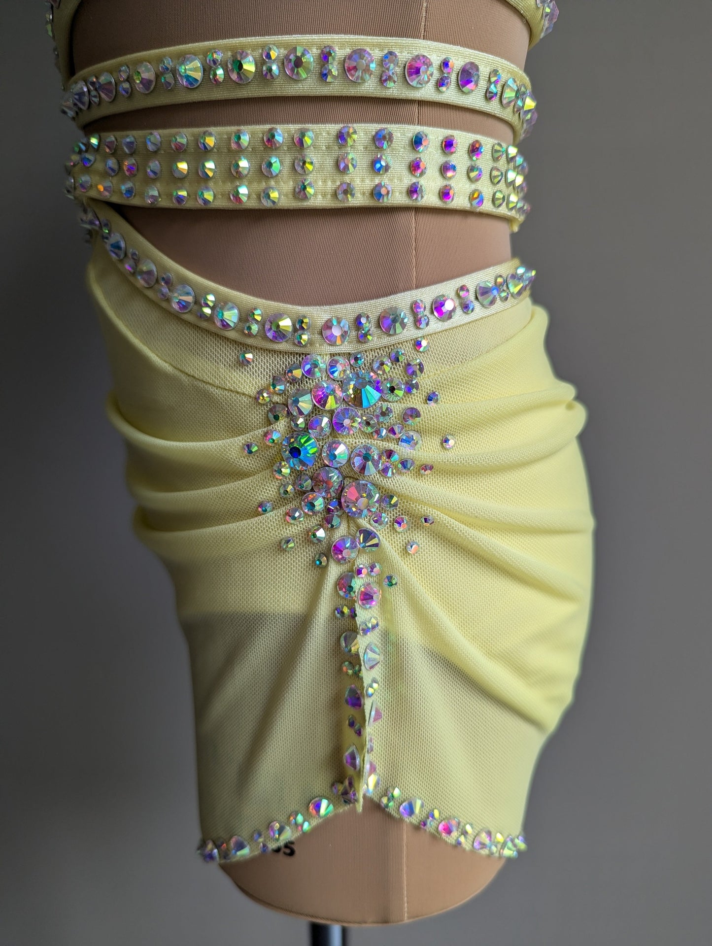 Pastel Yellow Feels Like Poetry Set - Barely There Dazzling by DMDC 