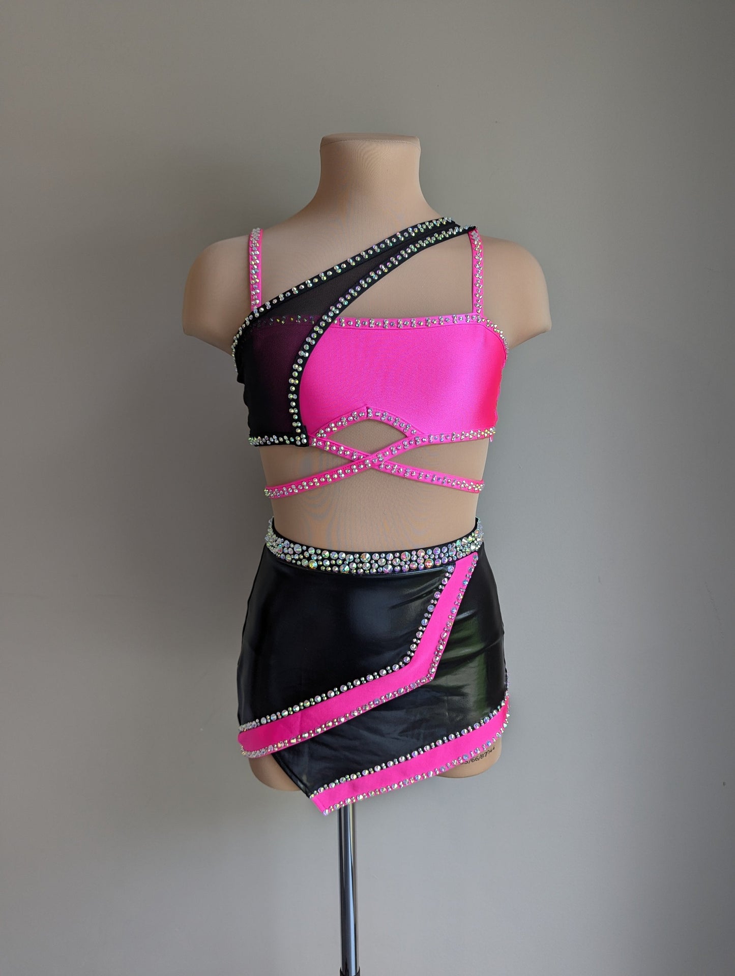 Sassy Skirt & Sassy Crop - Barely There Dazzling by DMDC 