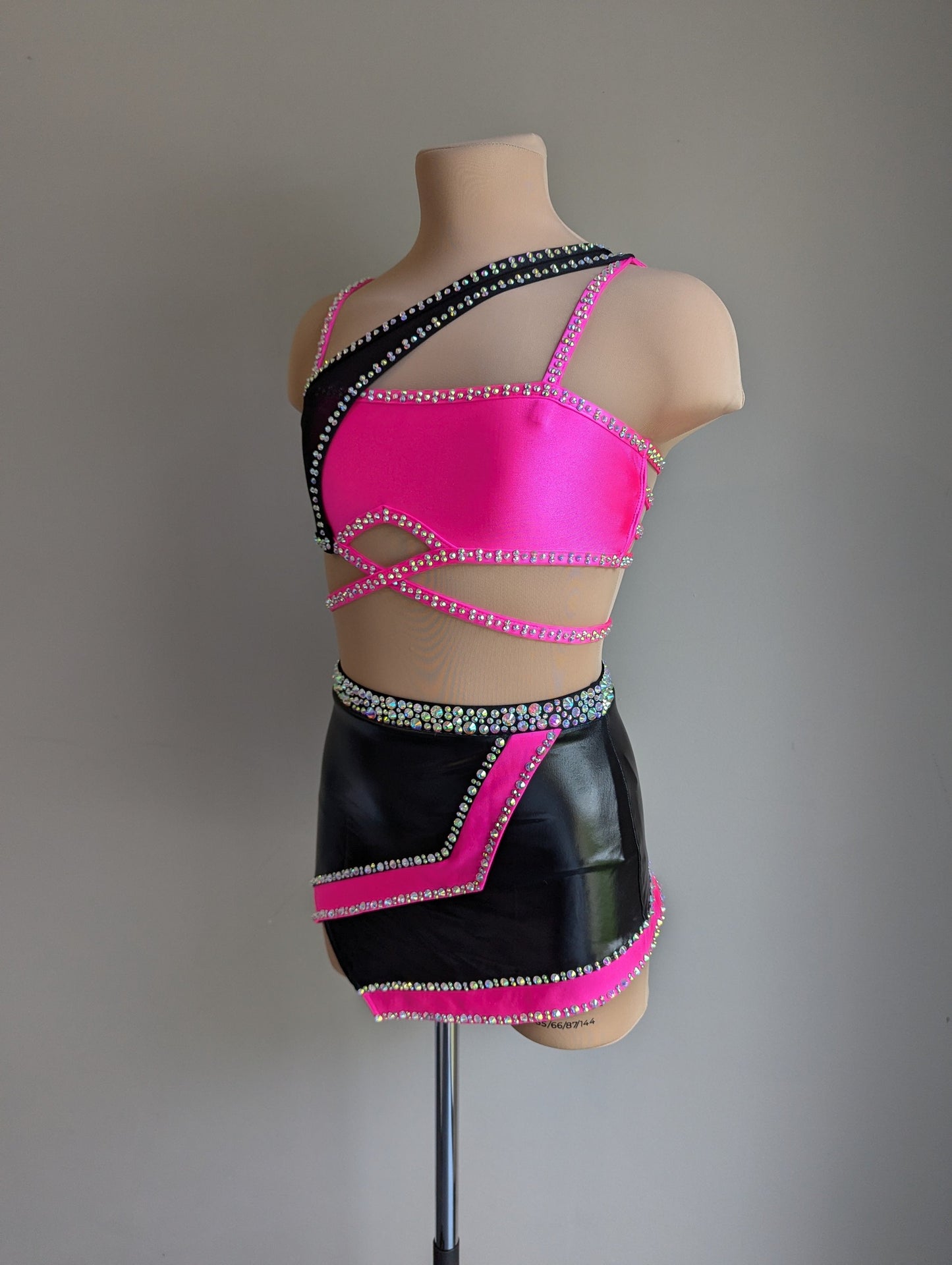 Sassy Skirt & Sassy Crop - Barely There Dazzling by DMDC 