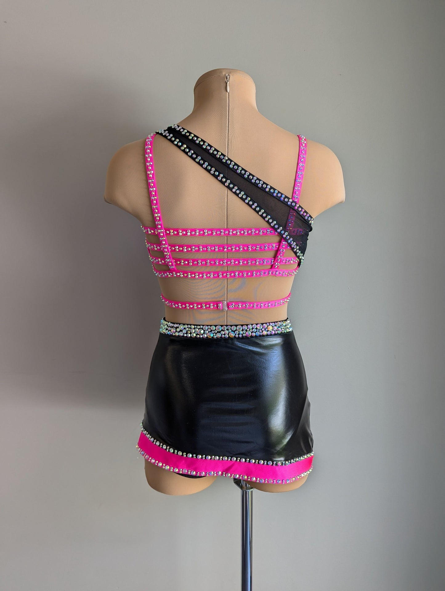 Sassy Skirt & Sassy Crop - Barely There Dazzling by DMDC 