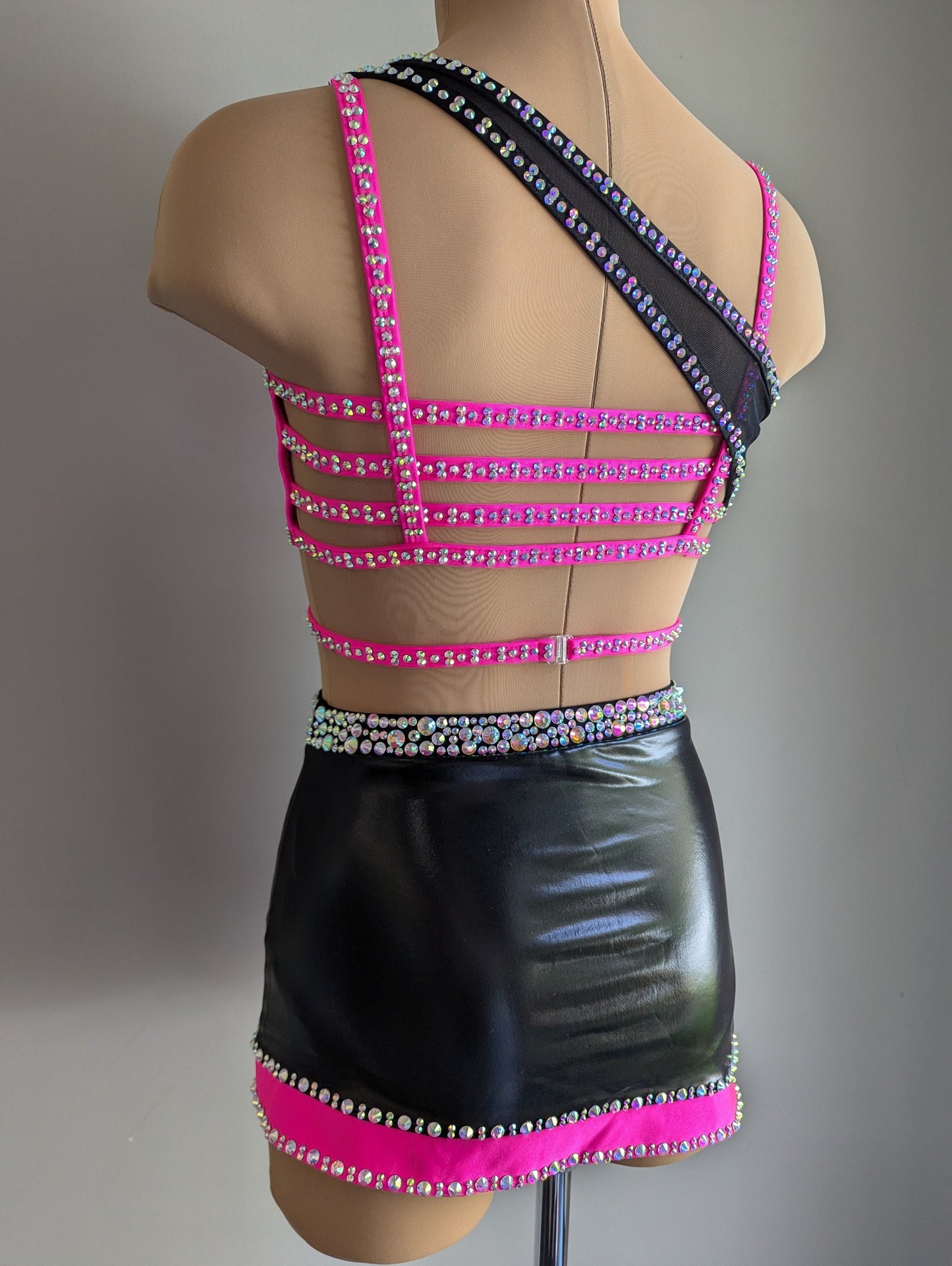 Sassy Skirt & Sassy Crop - Barely There Dazzling by DMDC 
