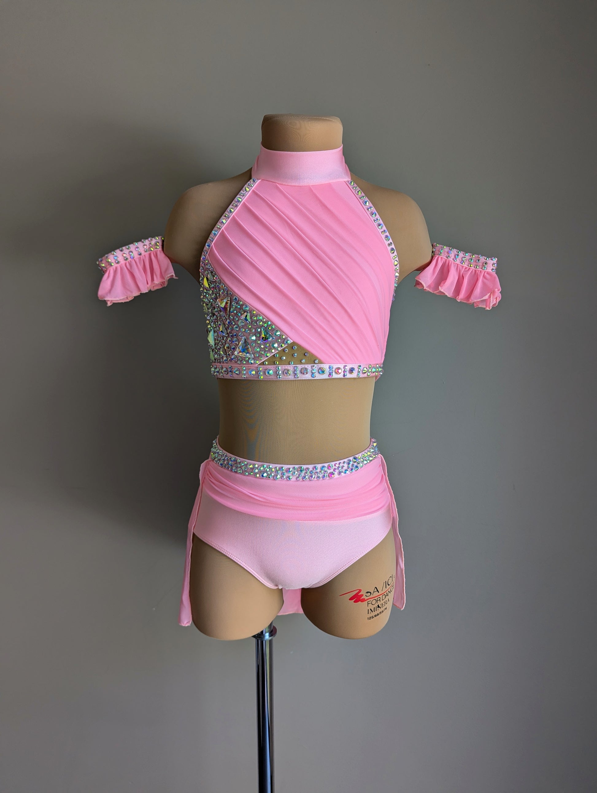 Ballet Pink Adelaide Set - Barely There Dazzling by DMDC 