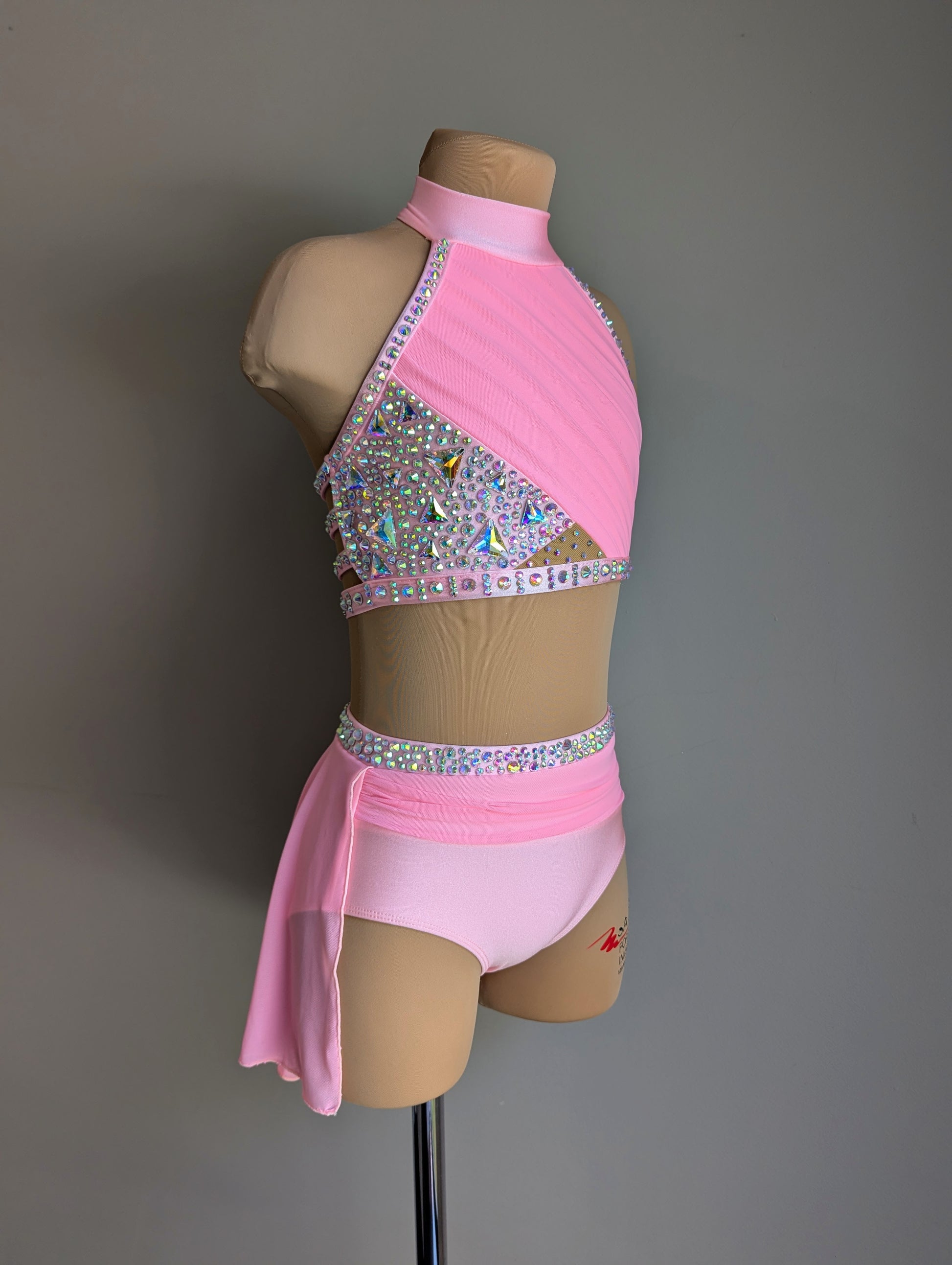 Ballet Pink Adelaide Set - Barely There Dazzling by DMDC 