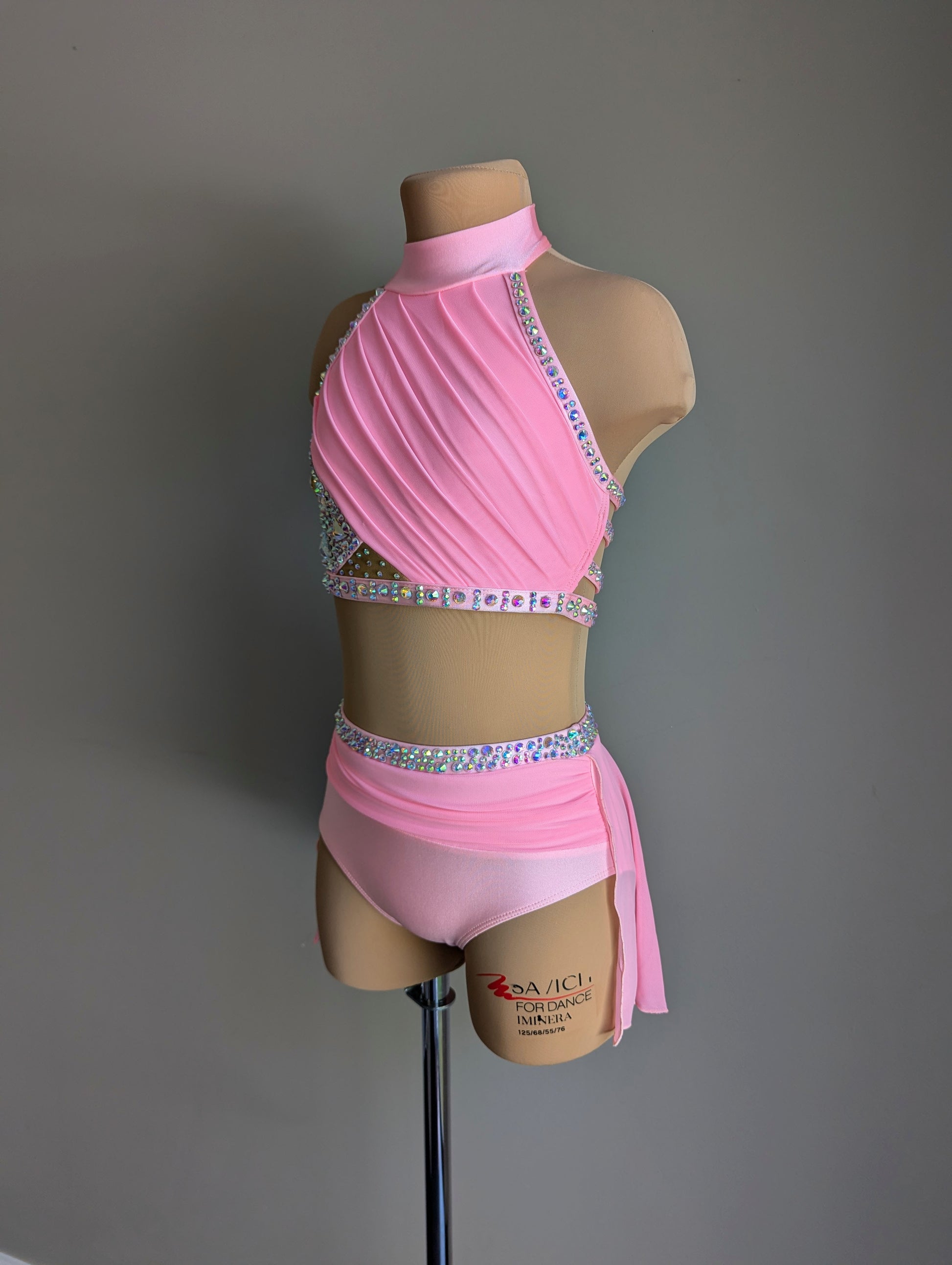 Ballet Pink Adelaide Set - Barely There Dazzling by DMDC 