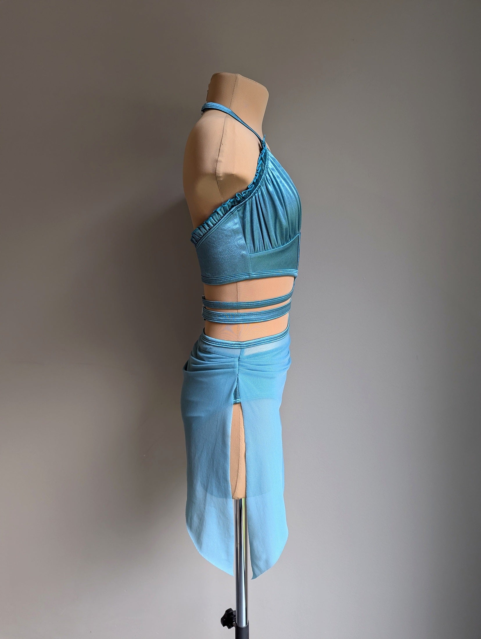 Feels Like Poetry Set - Turquoise Satin 