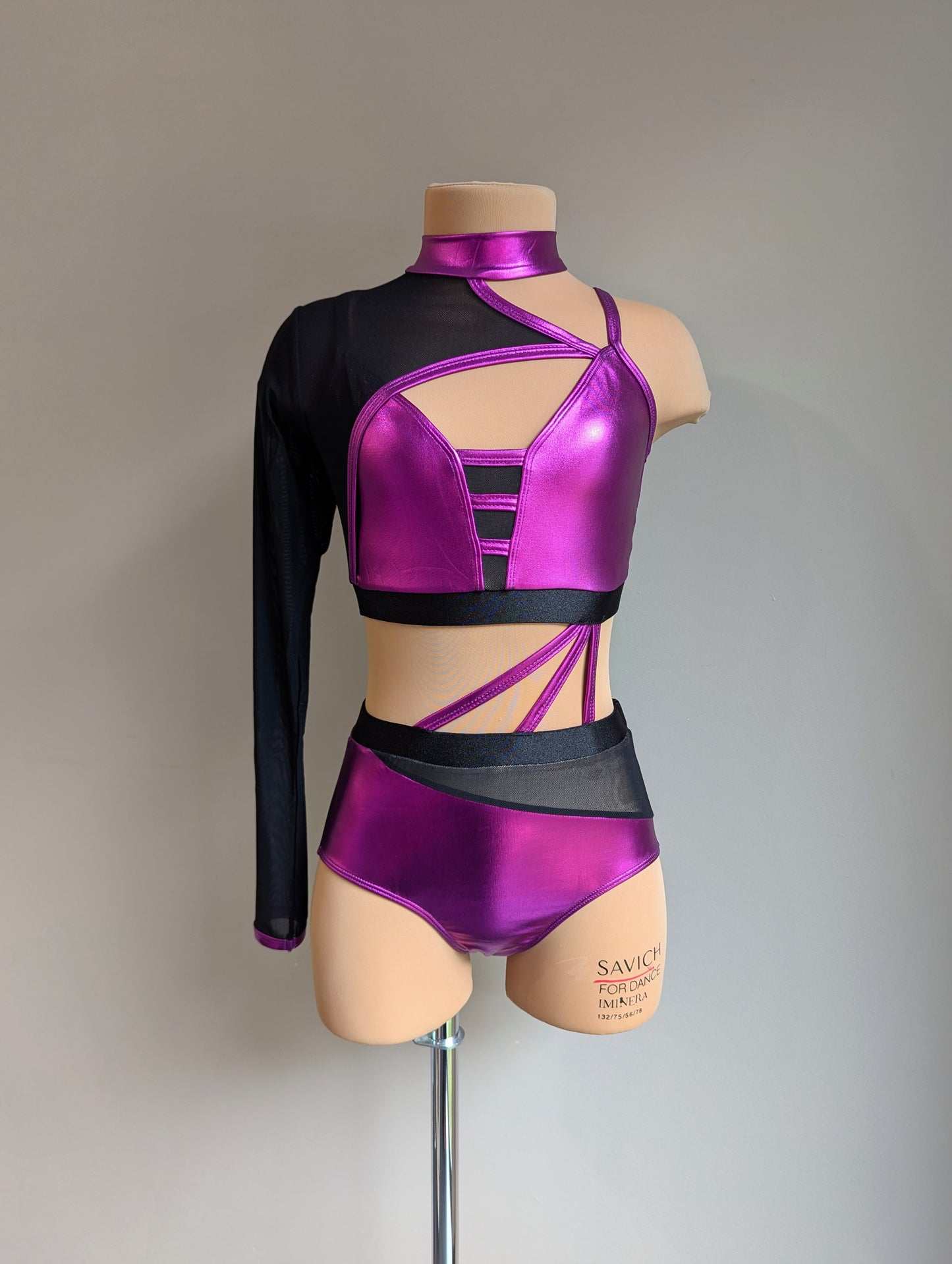 Bubblegum Burst Set - Black & Violet 