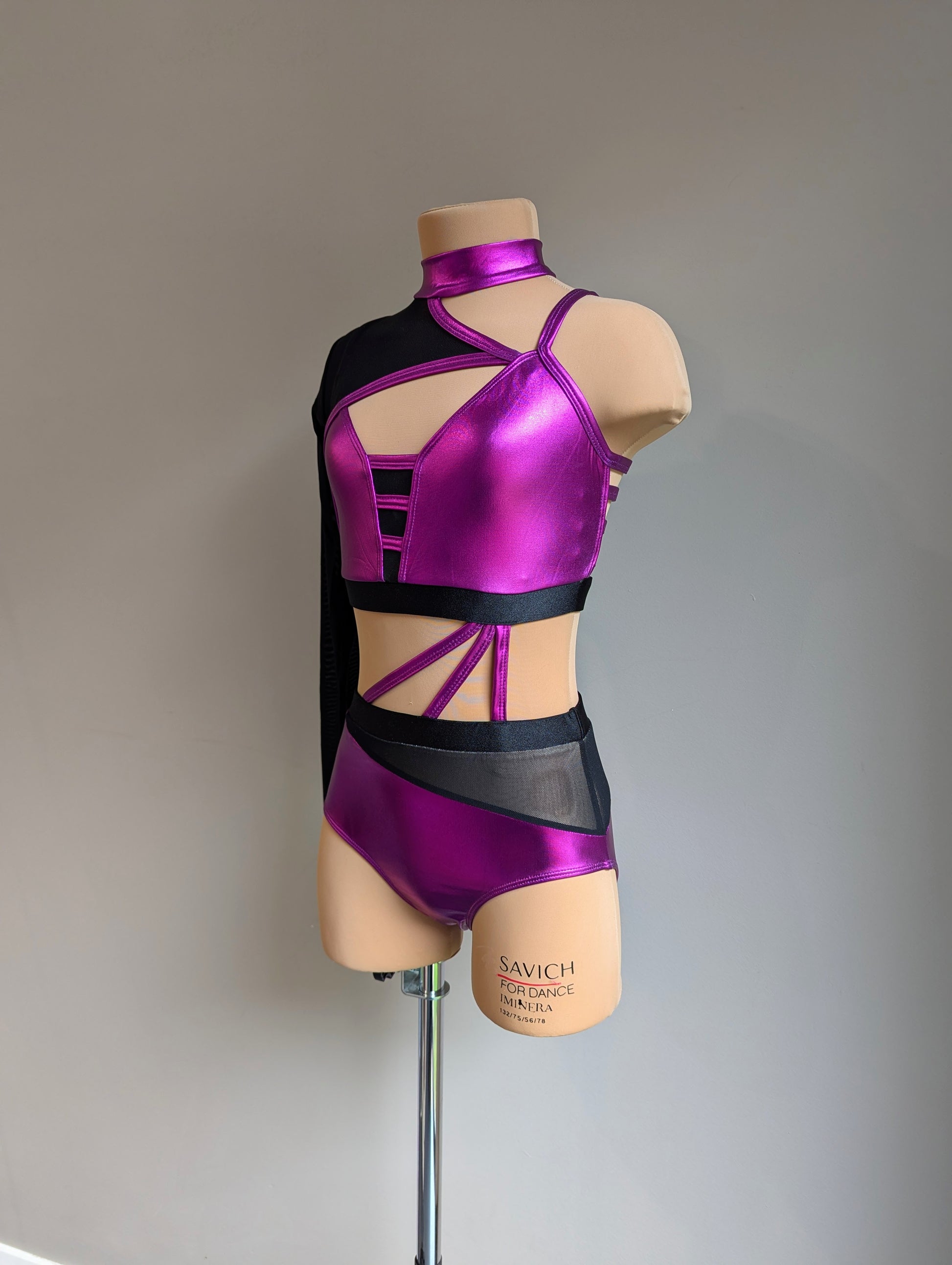 Bubblegum Burst Set - Black & Violet 