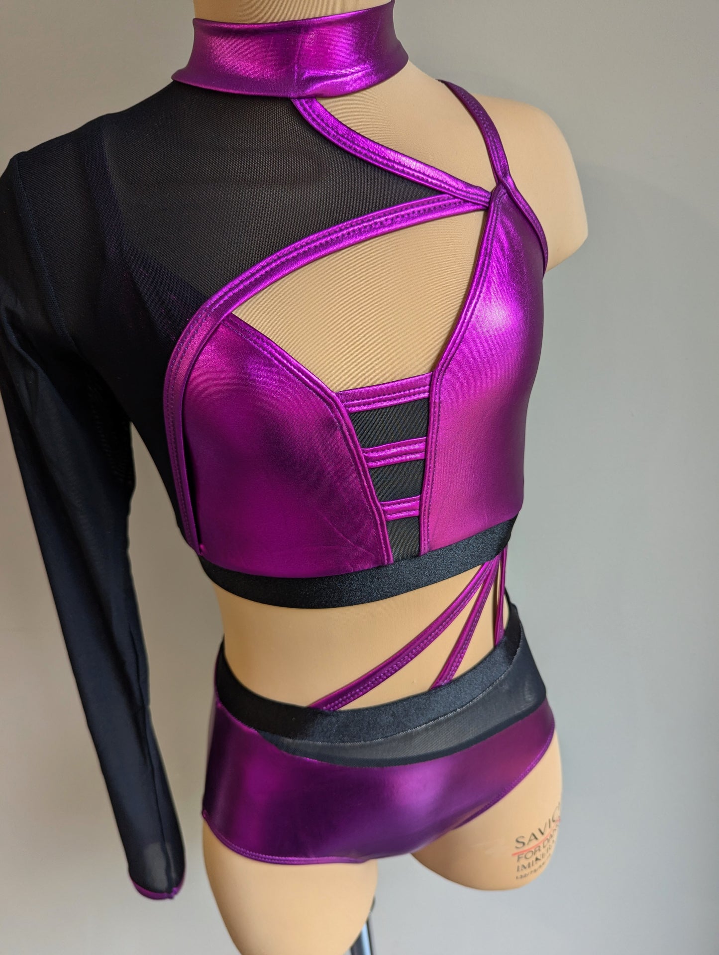 Bubblegum Burst Set - Black & Violet 