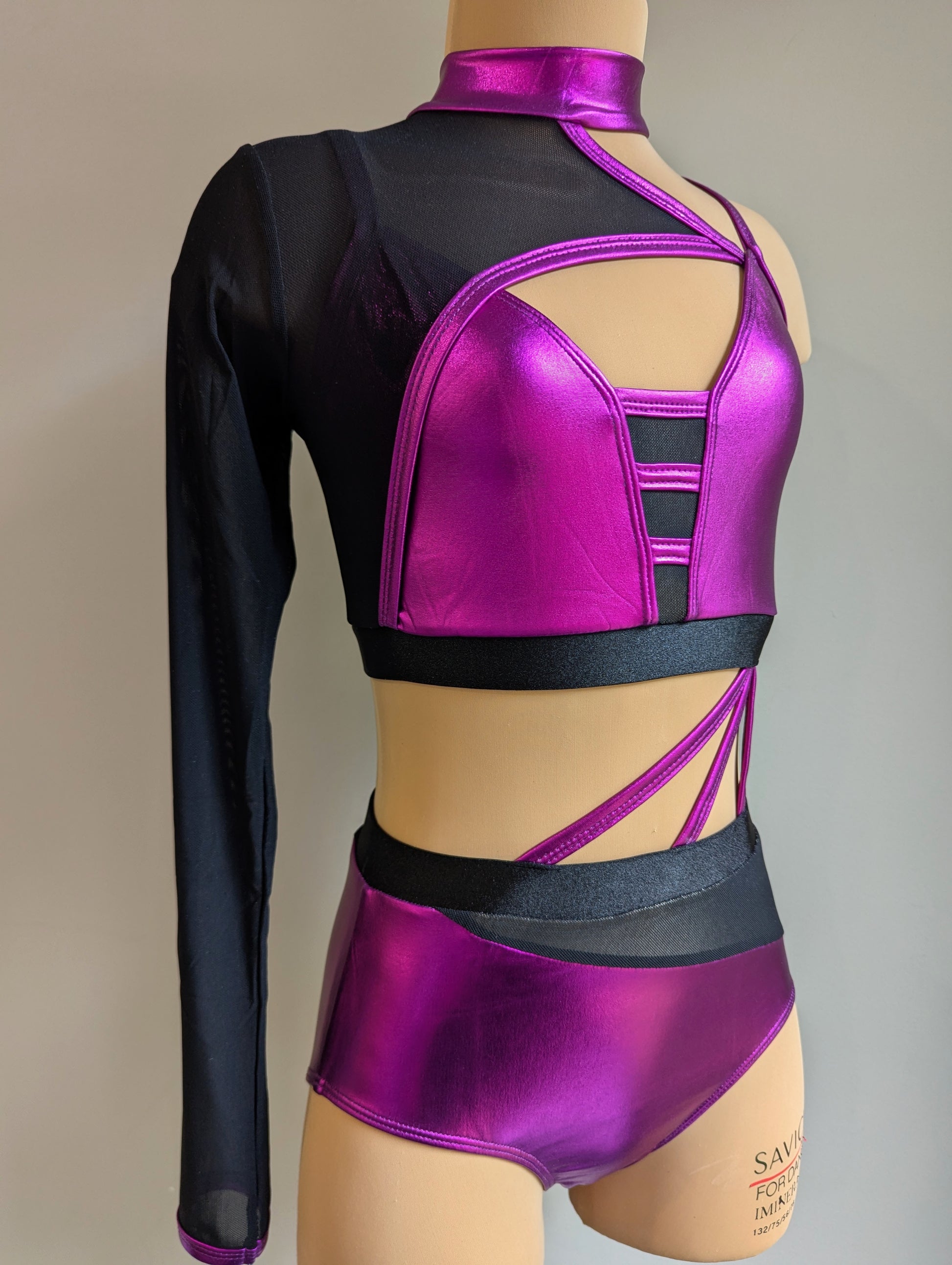 Bubblegum Burst Set - Black & Violet 