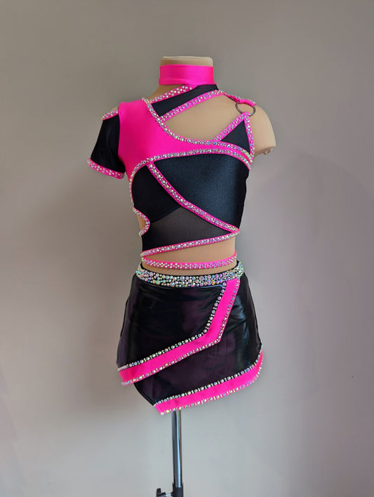 Non-Negotiable Crop & Sassy Skirt - Barely There Dazzling 