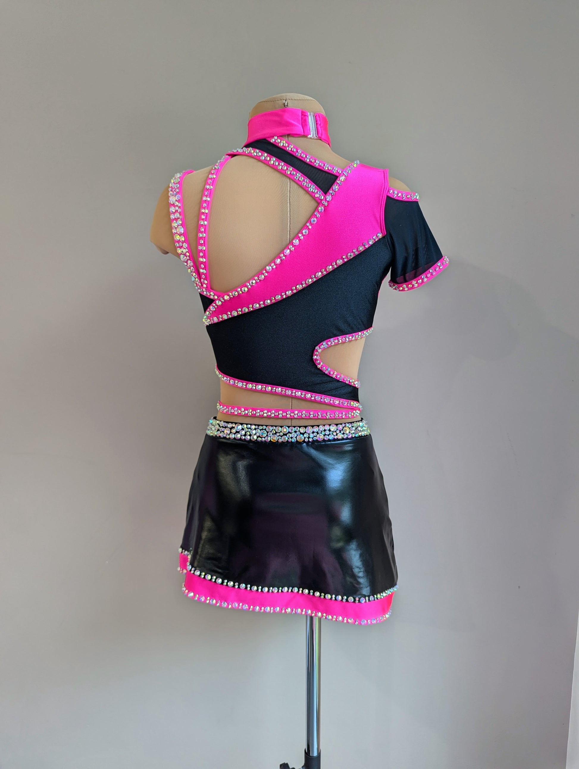 Non-Negotiable Crop & Sassy Skirt - Barely There Dazzling 