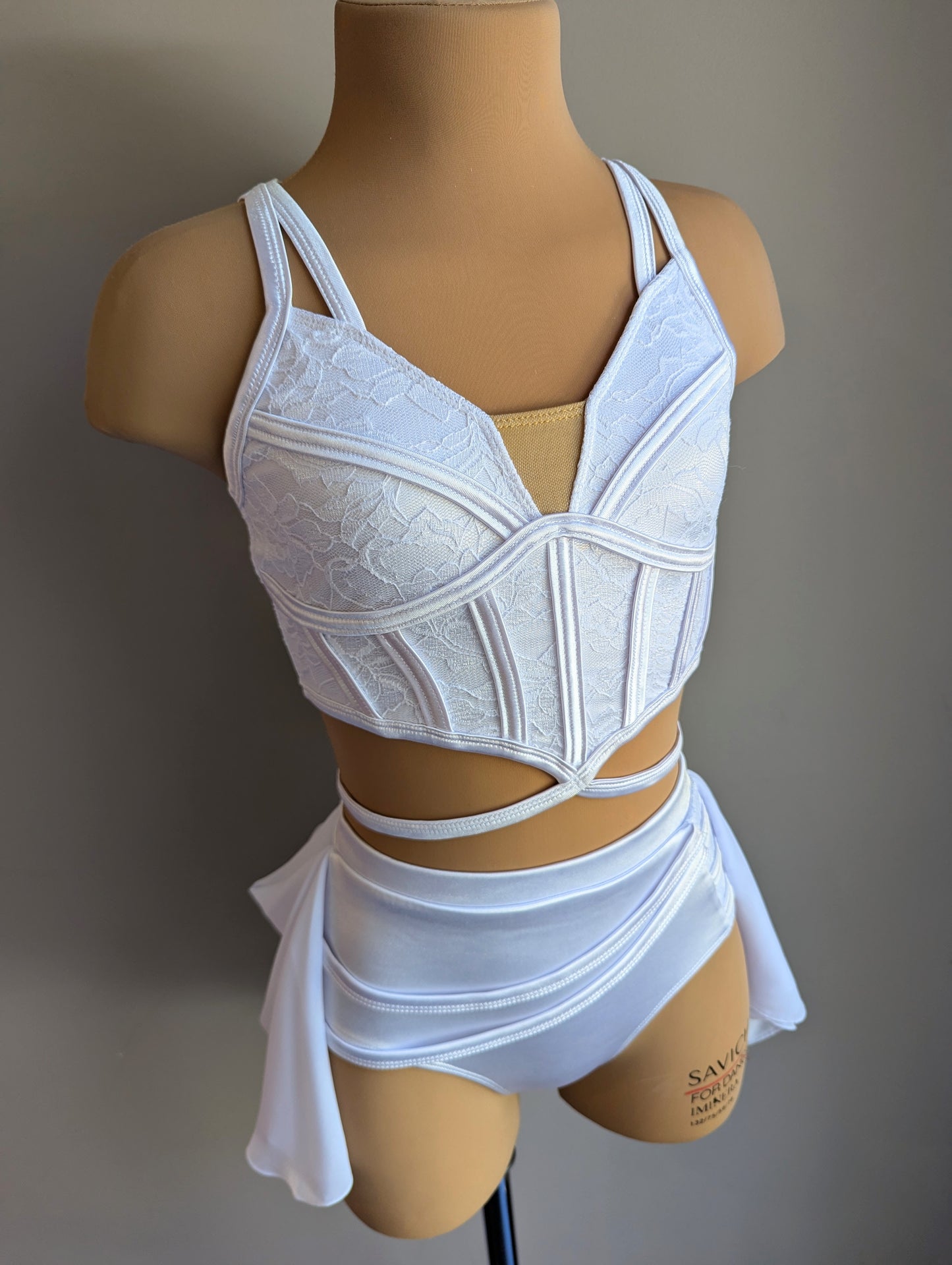 Cherish Set- White Lace 