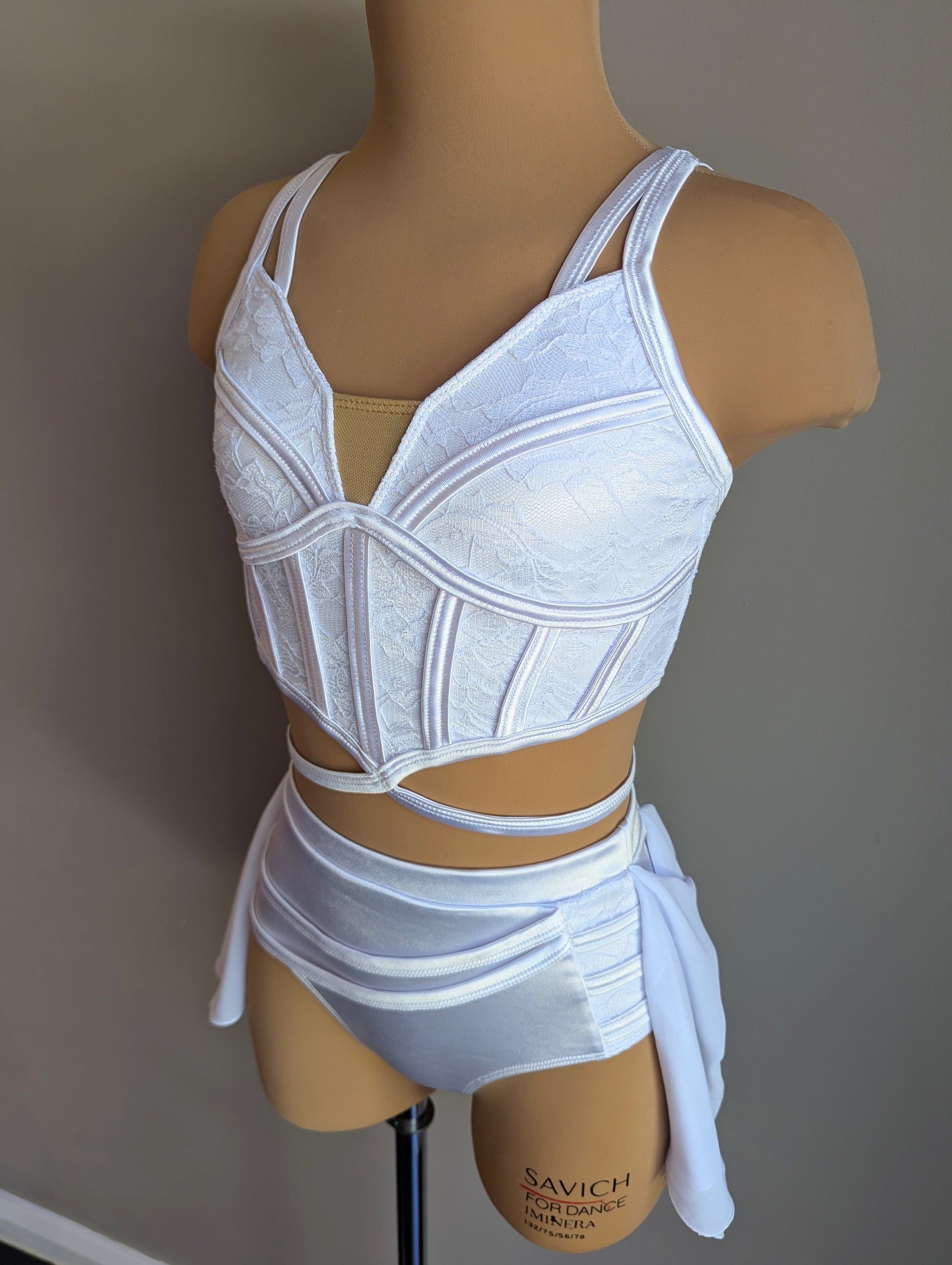 Cherish Set- White Lace 