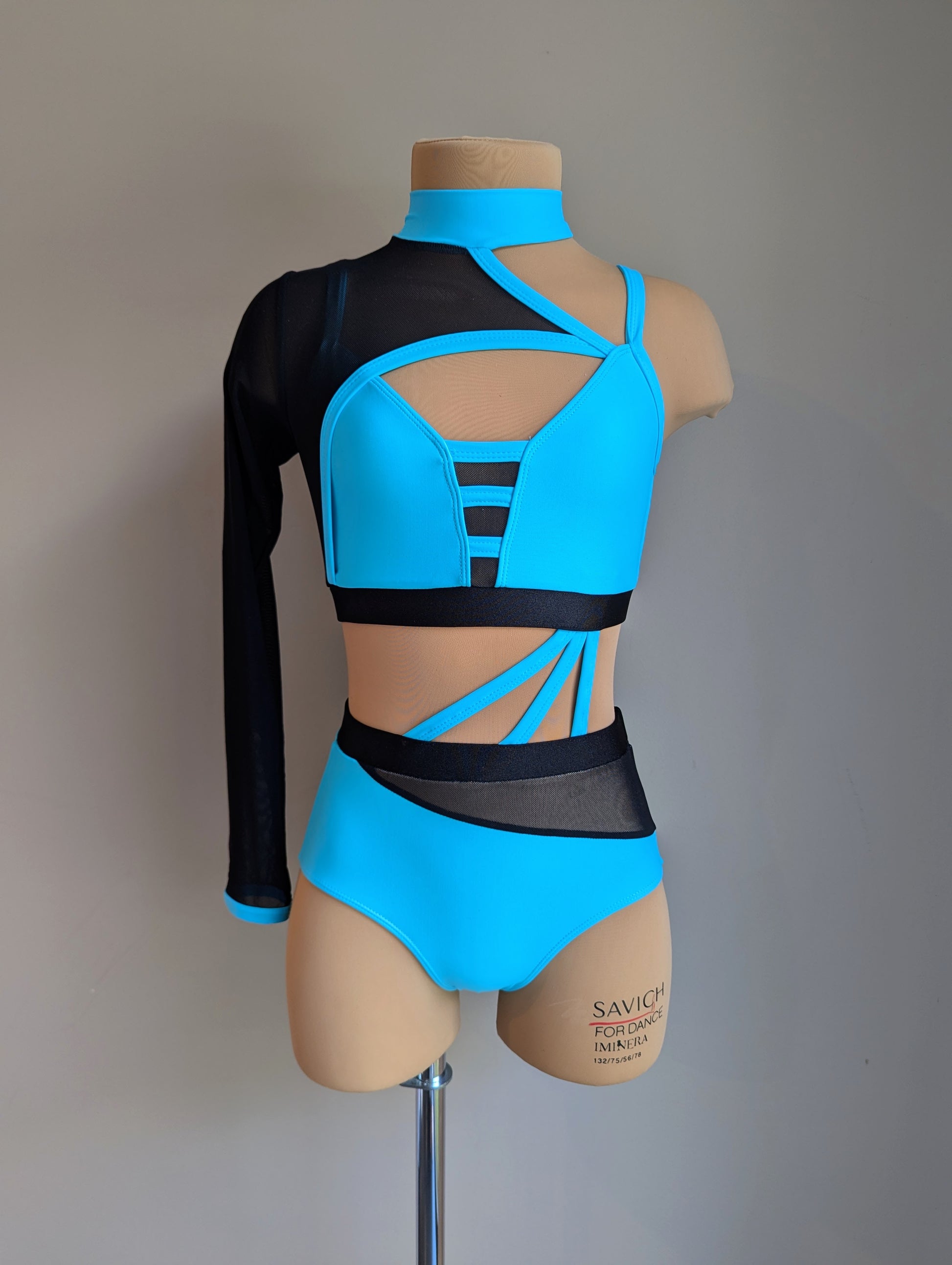 Bubblegum Burst Set - Black & Aqua 