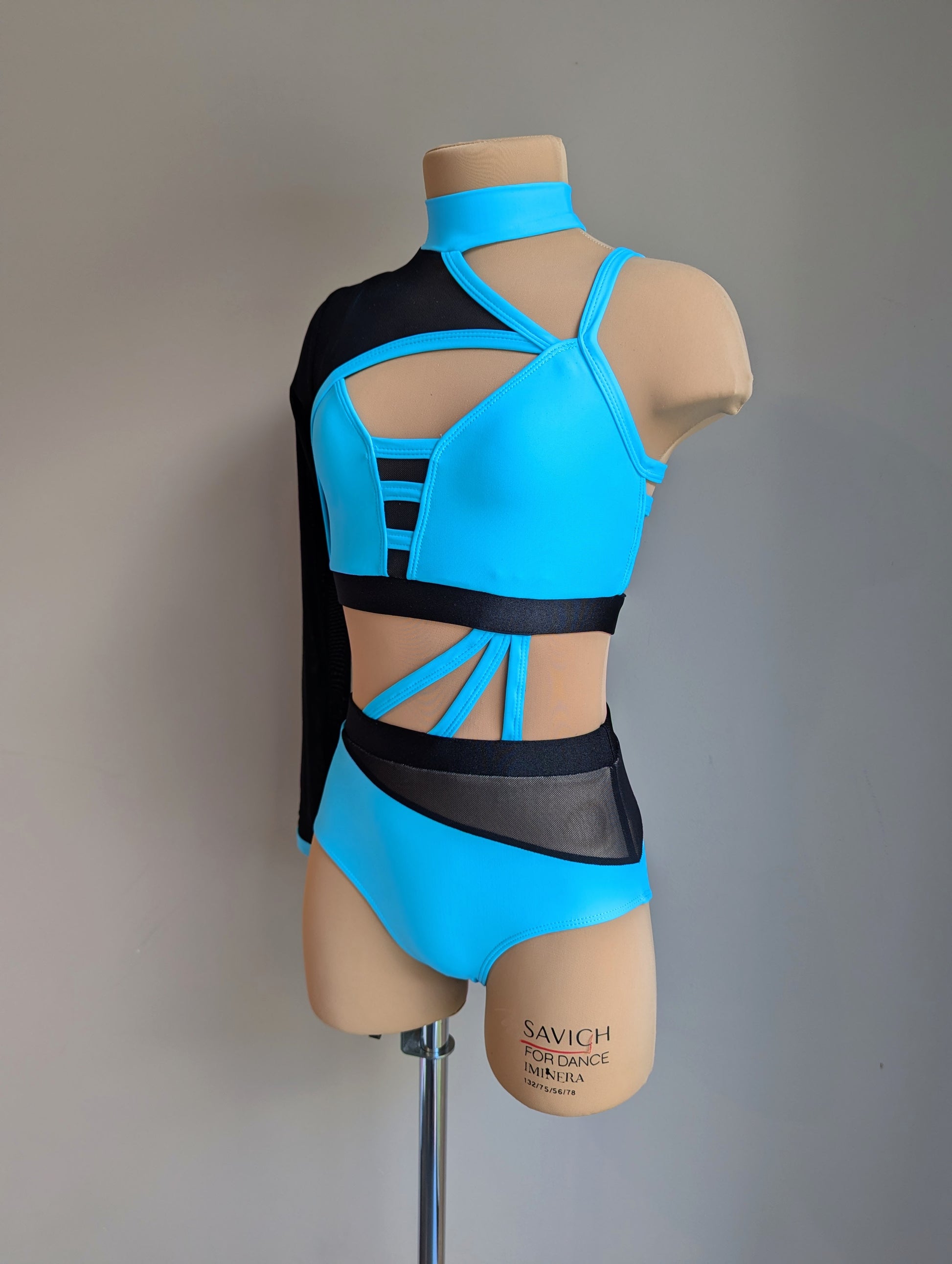 Bubblegum Burst Set - Black & Aqua 