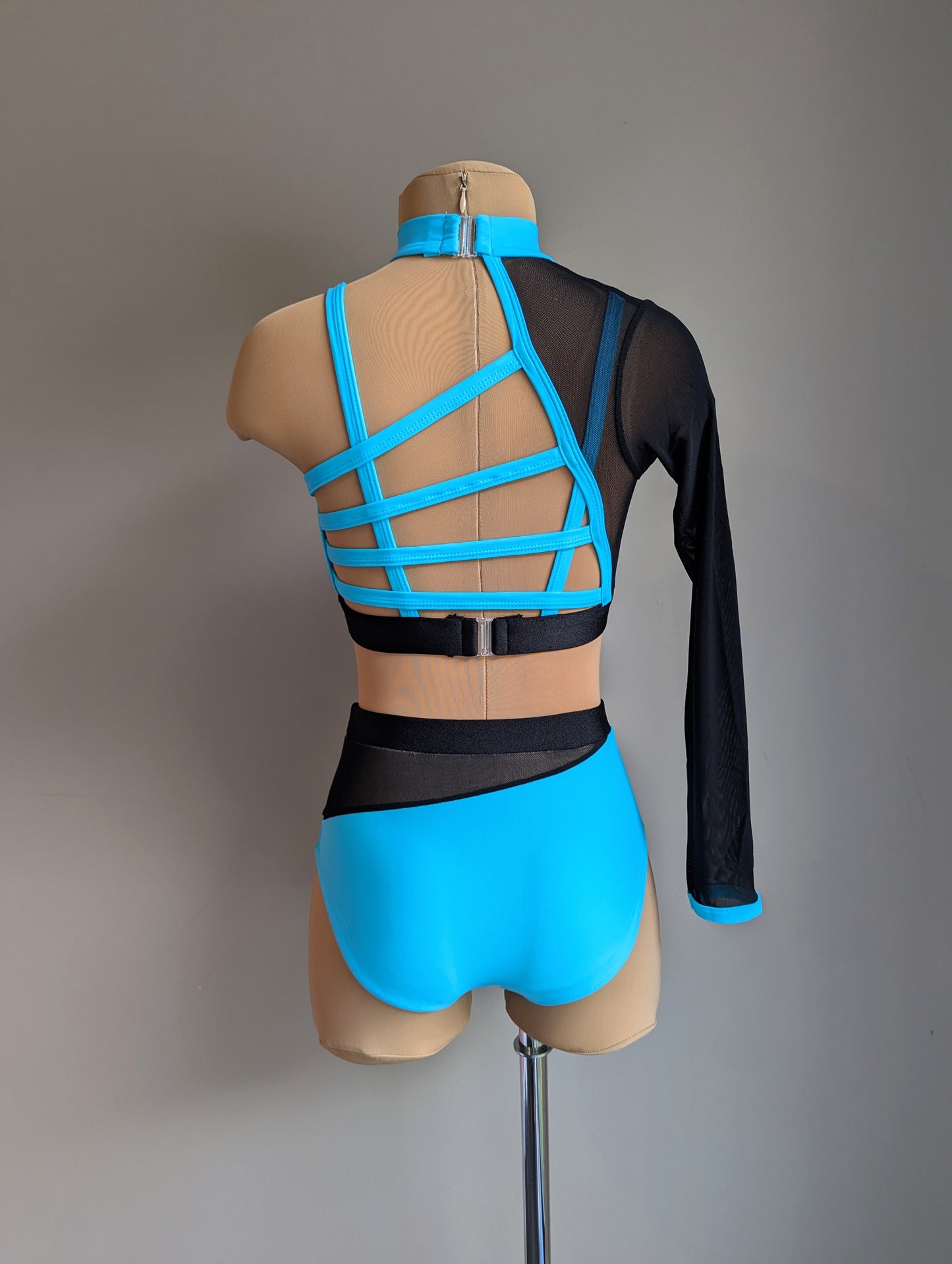 Bubblegum Burst Set - Black & Aqua 