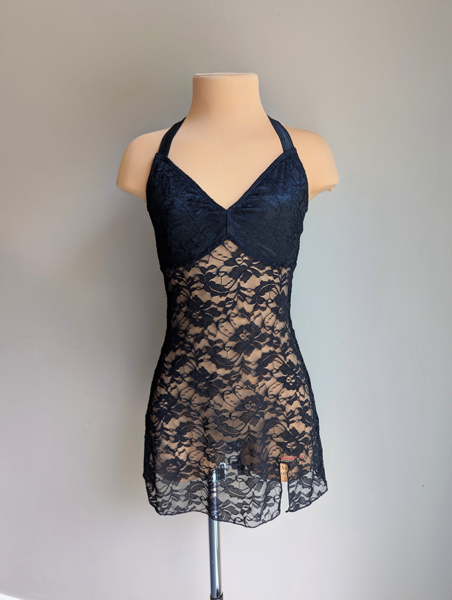 Silhouette 2.0 Slip Dress - Black Lace Briefs Not Included 