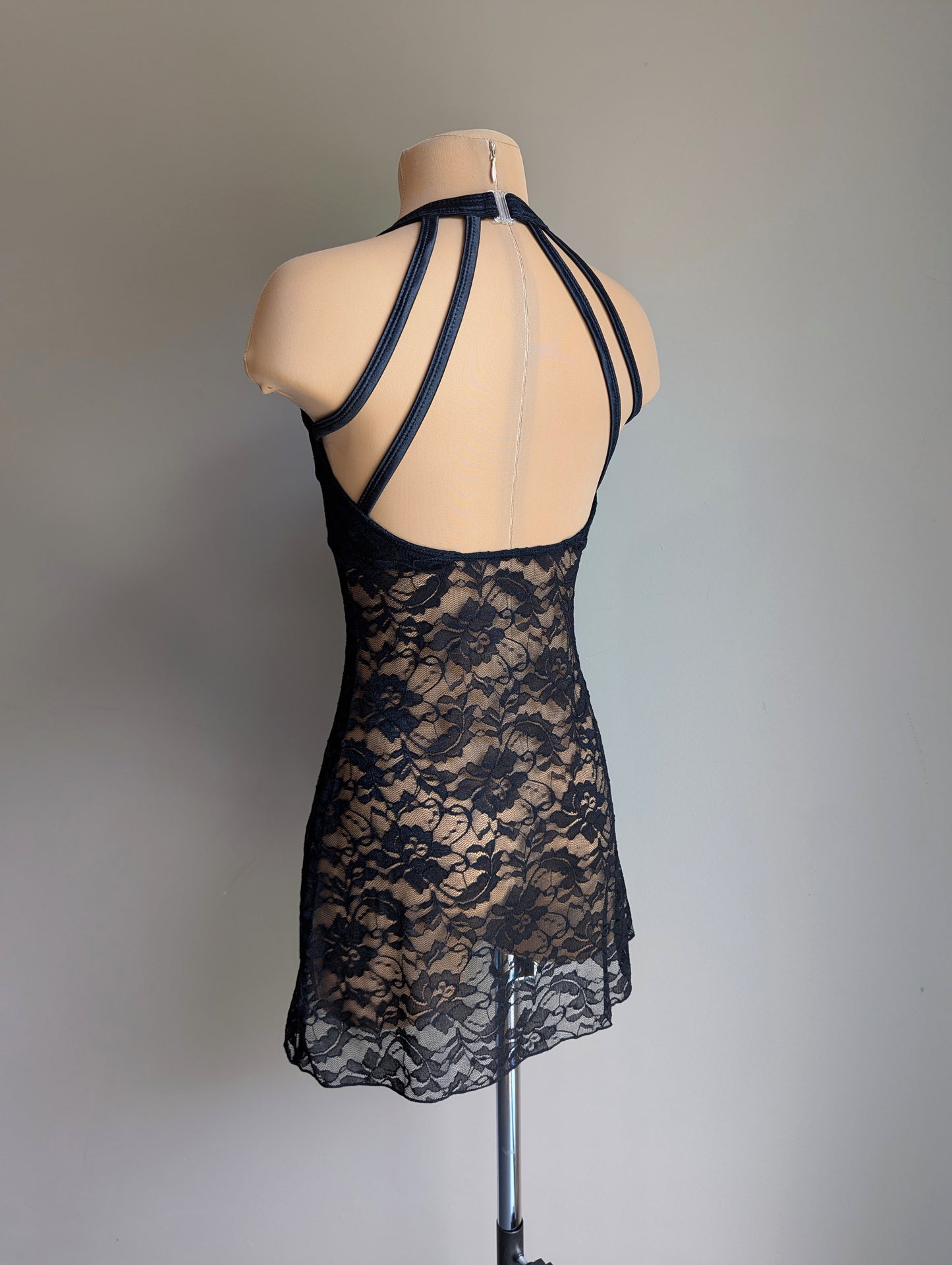 Silhouette 2.0 Slip Dress - Black Lace Briefs Not Included 