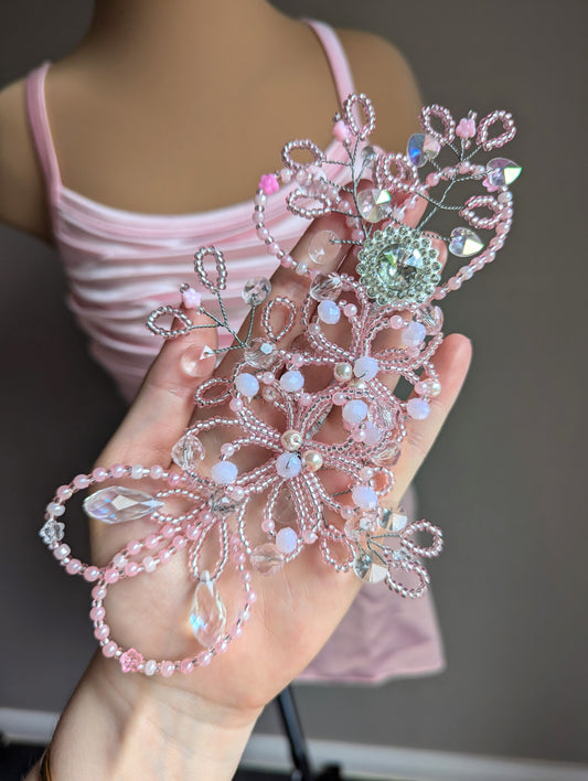 Headpiece - Pastel Pink 