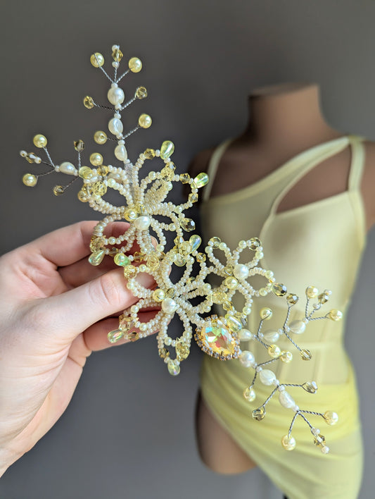Headpiece - Pastel Yellow 